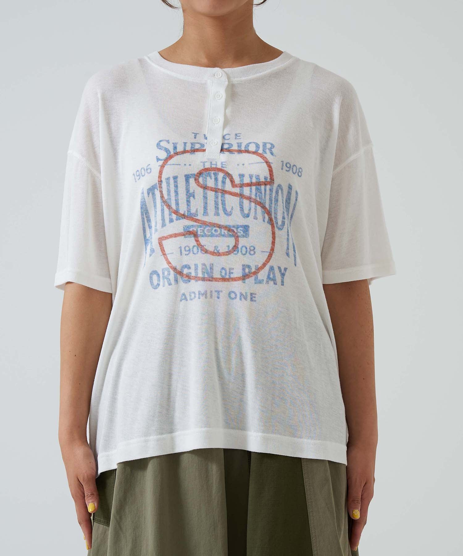 SロゴカレッジヘンリーTEE - Image 28