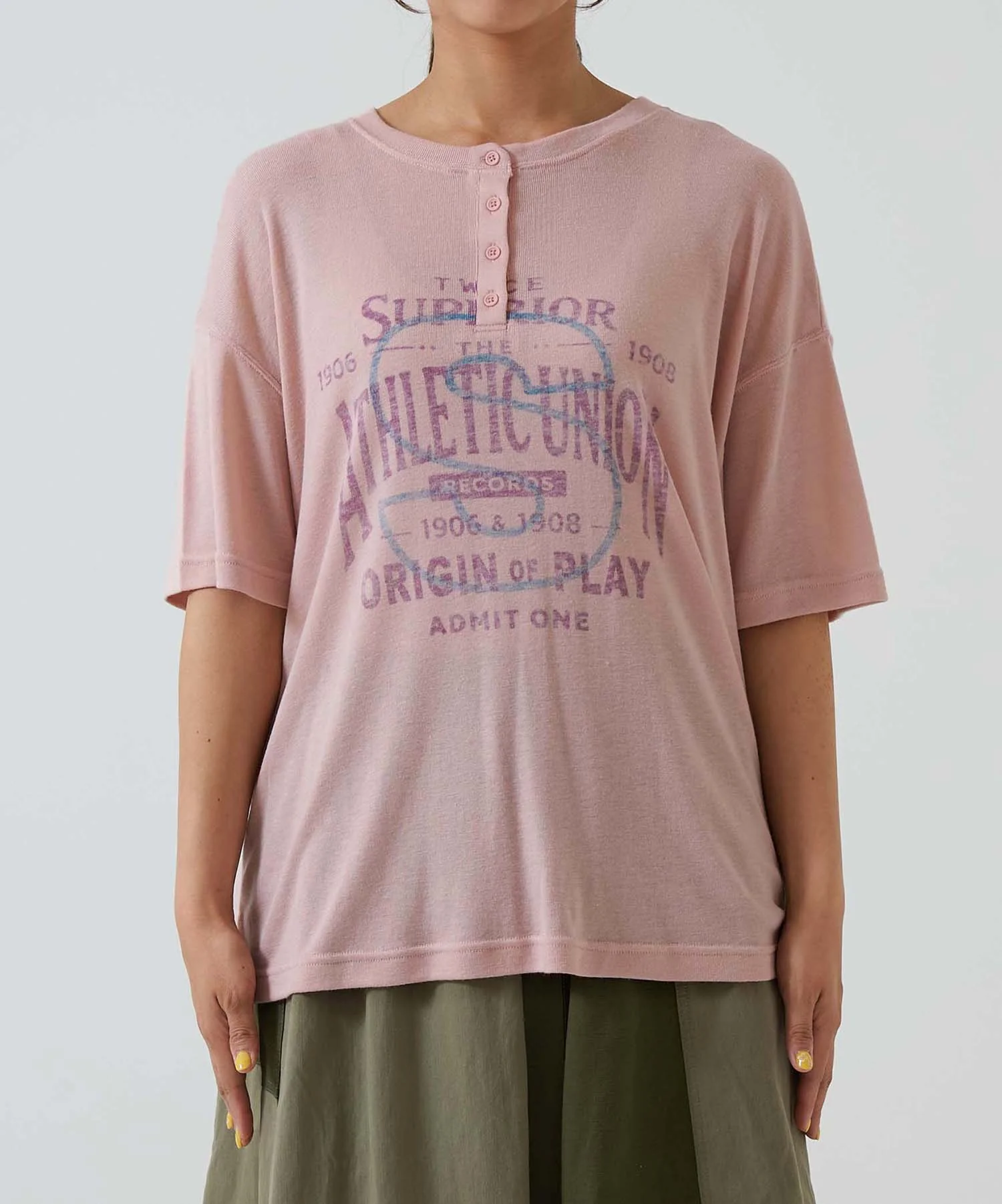 SロゴカレッジヘンリーTEE - Image 29