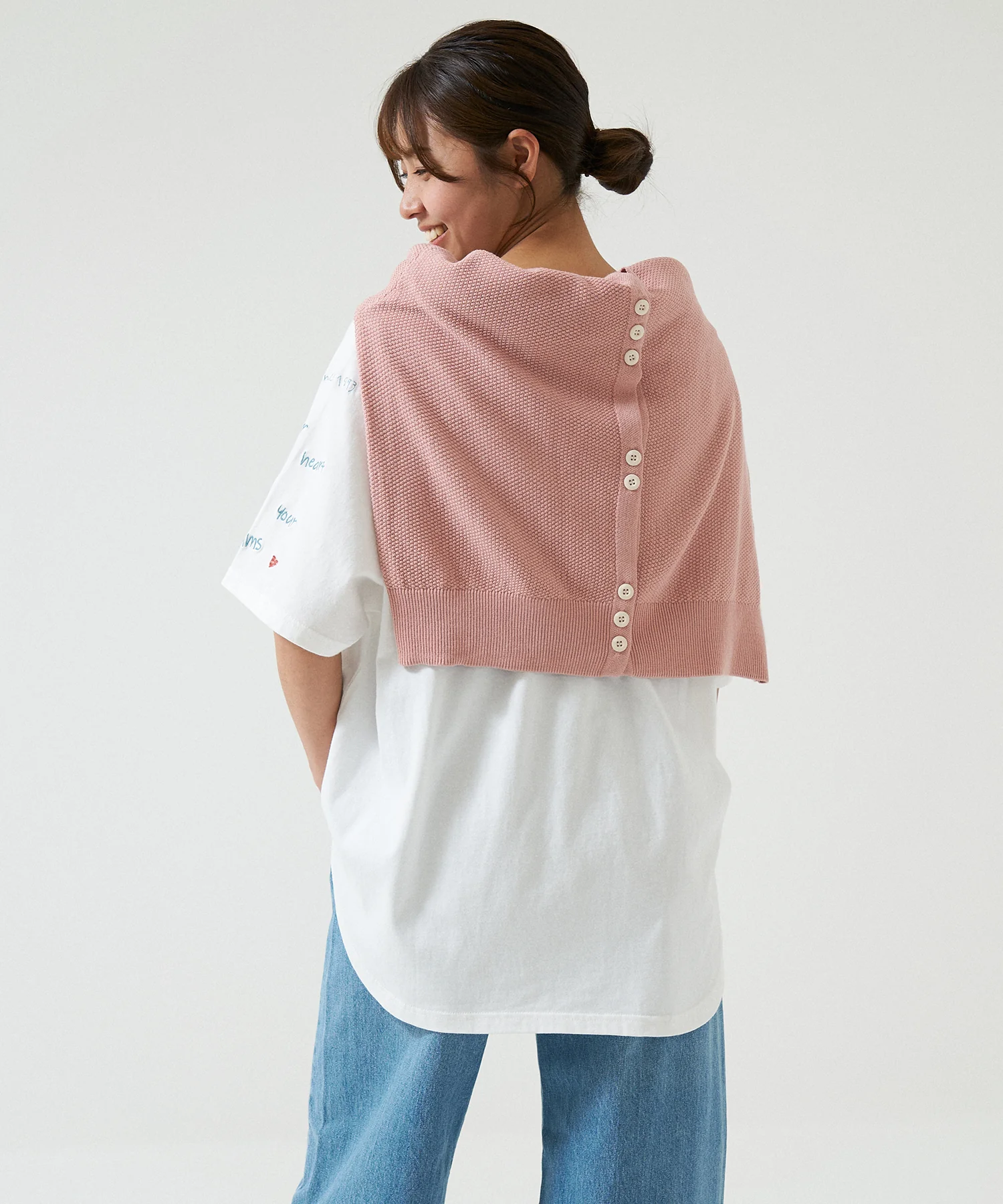 裾ラウンド袖刺繍チュニック - Image 17