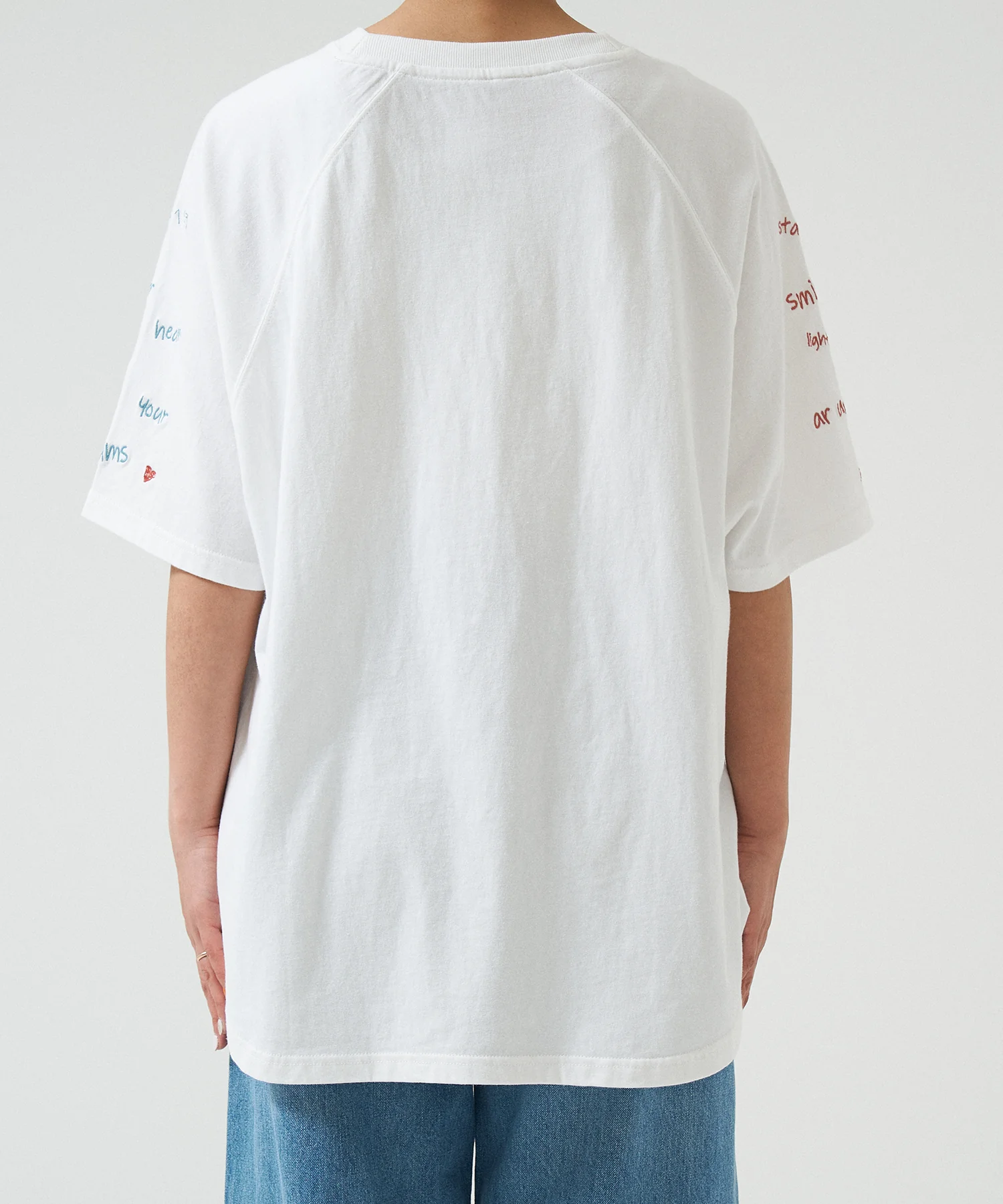 裾ラウンド袖刺繍チュニック - Image 25