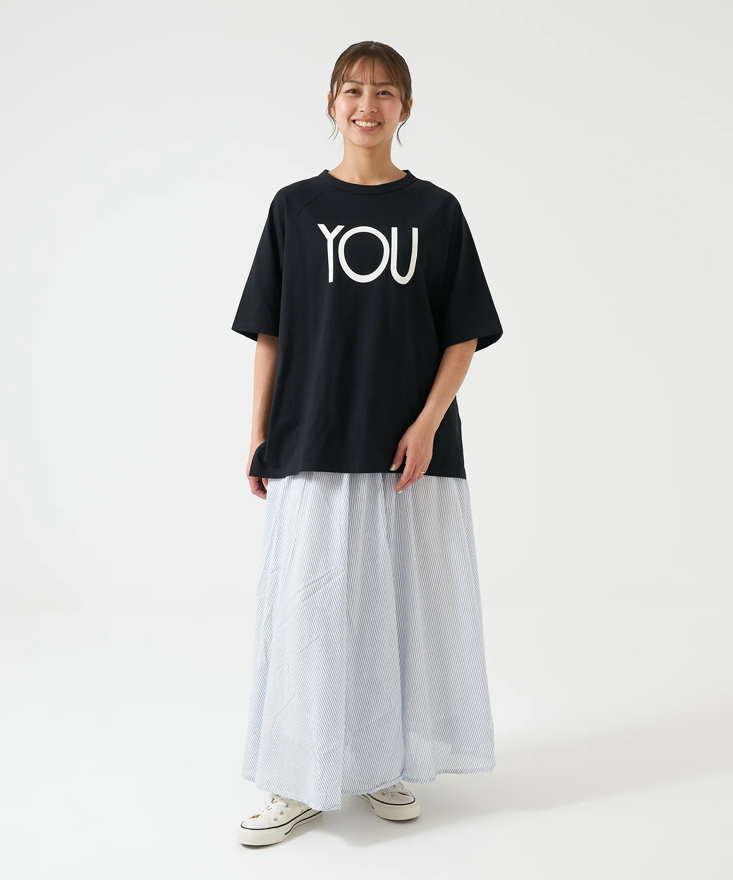 YOU＆MEラグランプリントチュニック - Image 4