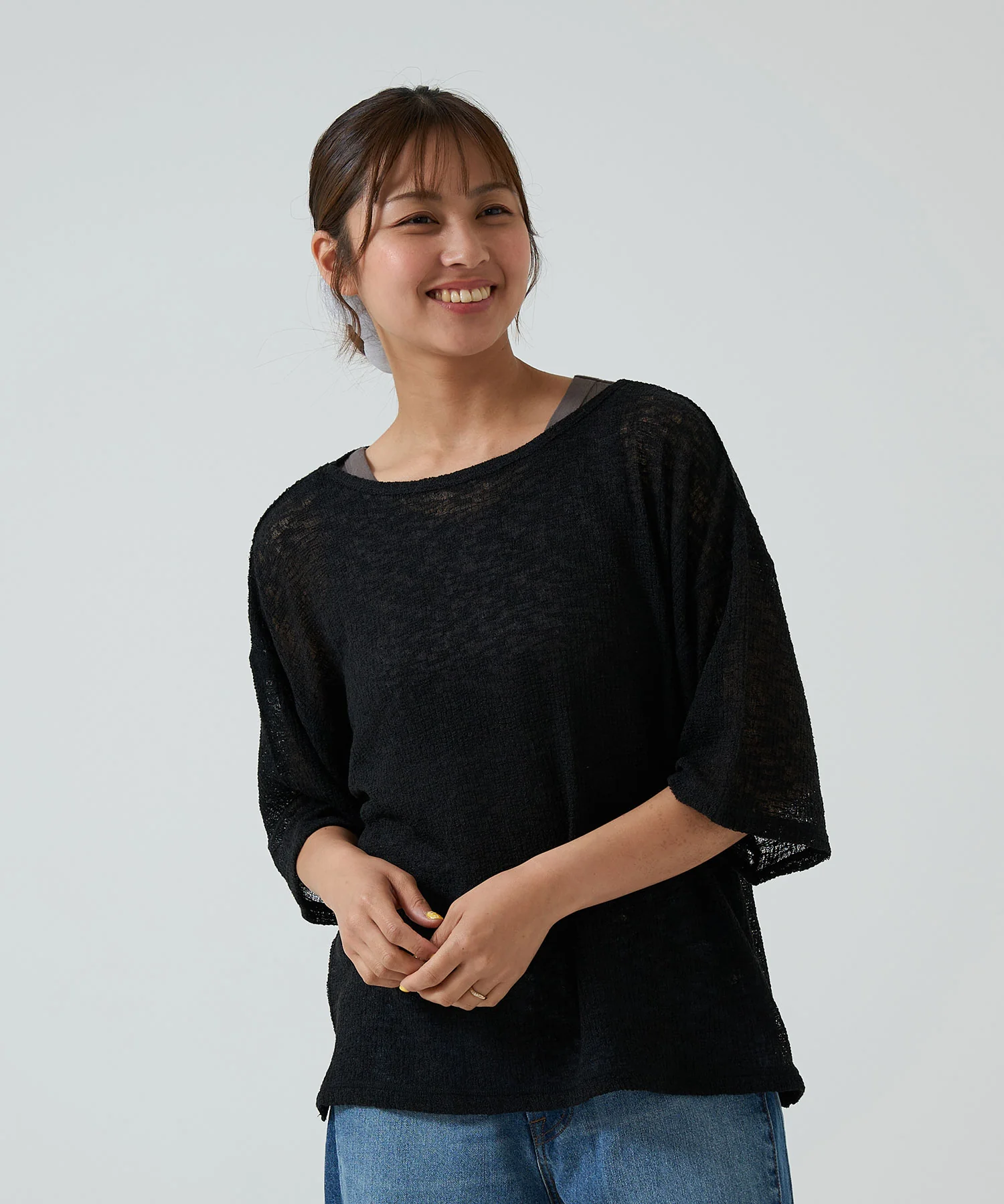 ニットライク前後2Wayプルオーバー - Image 4