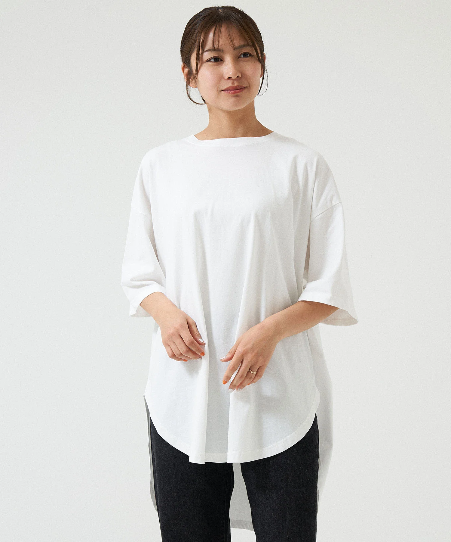 裾ラウンドビッグTEE - Image 10