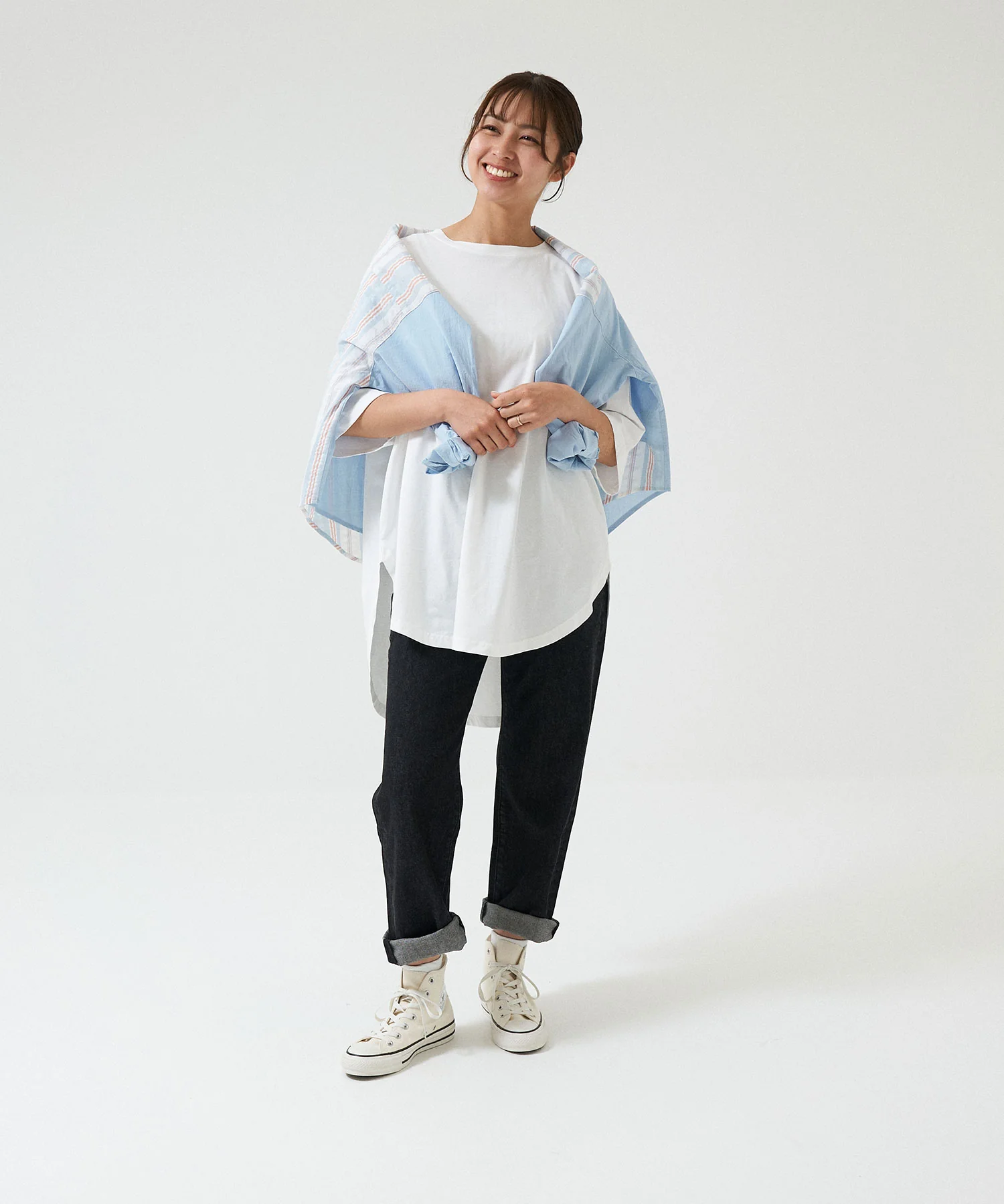 裾ラウンドビッグTEE - Image 13