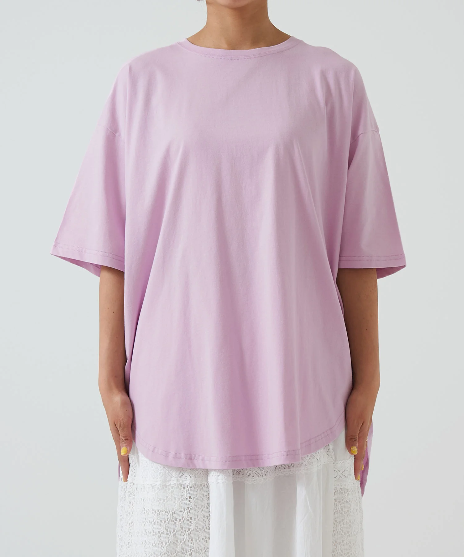 裾ラウンドビッグTEE - Image 46