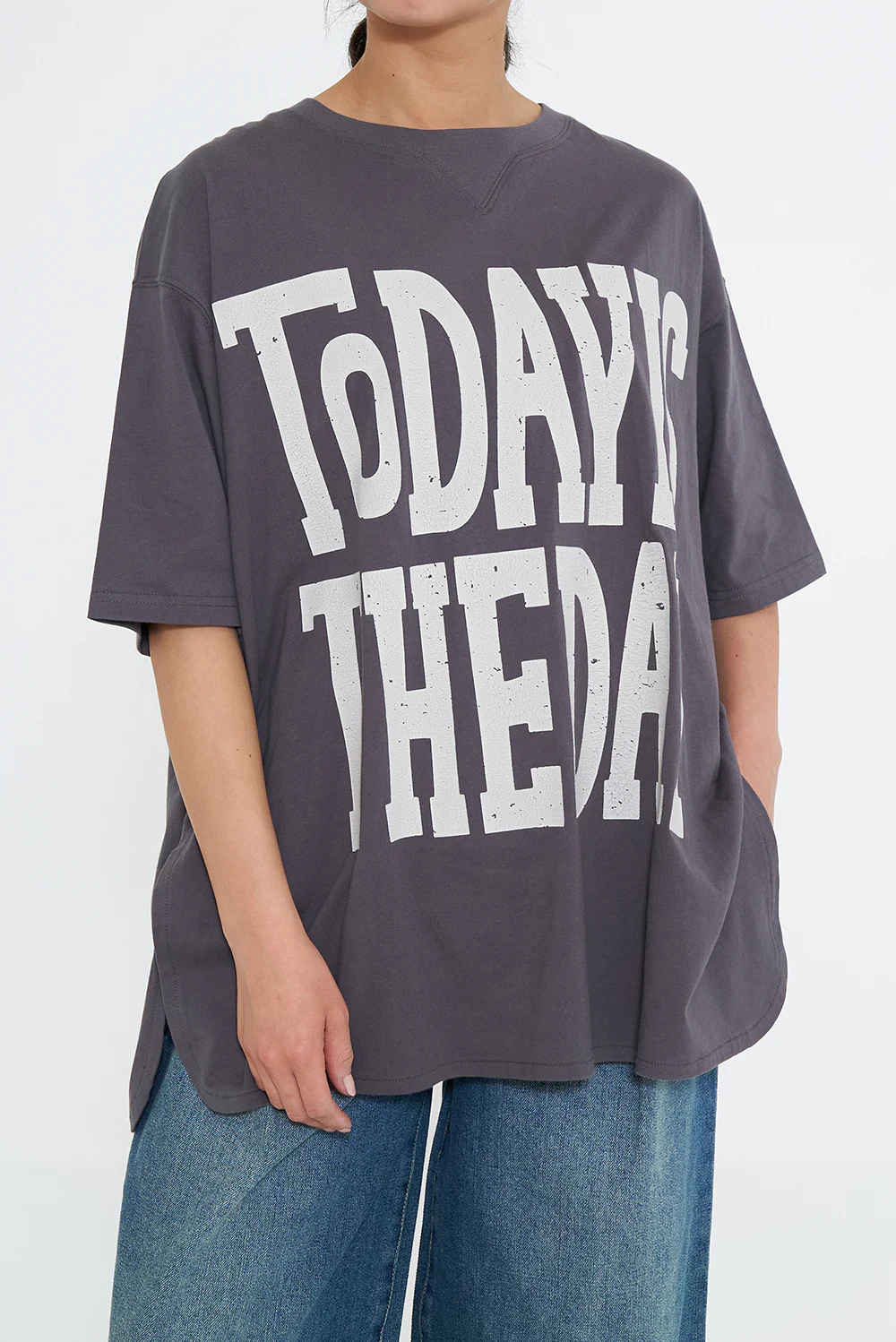 TODAY IS THE DAY ビッグT チュニック - Image 2