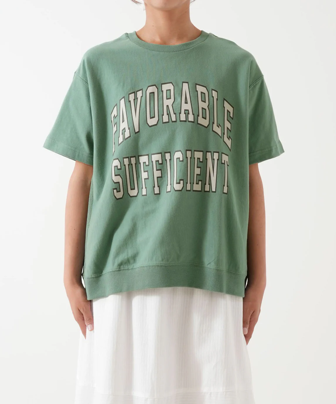 FAVORABLEカレッジプリントTee - Image 51