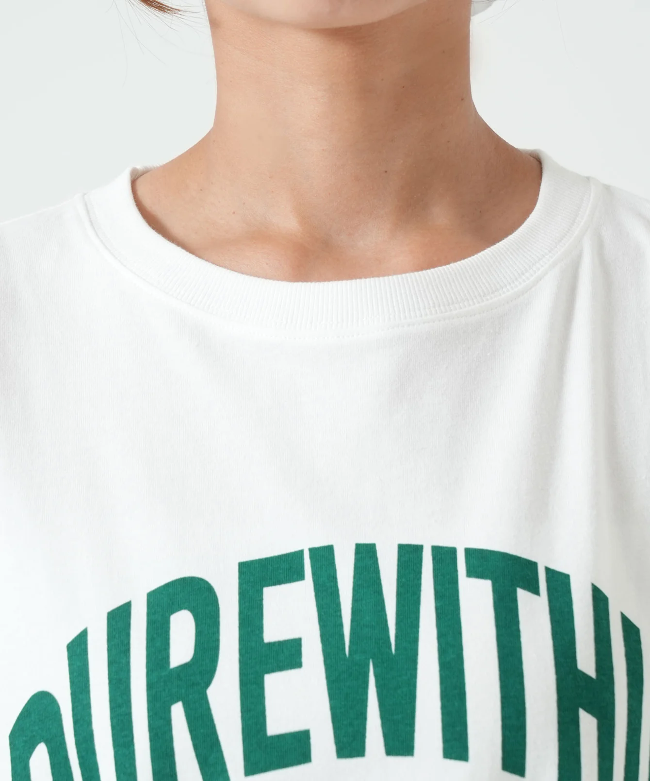 裾ギャザーカレッジTEE - Image 18