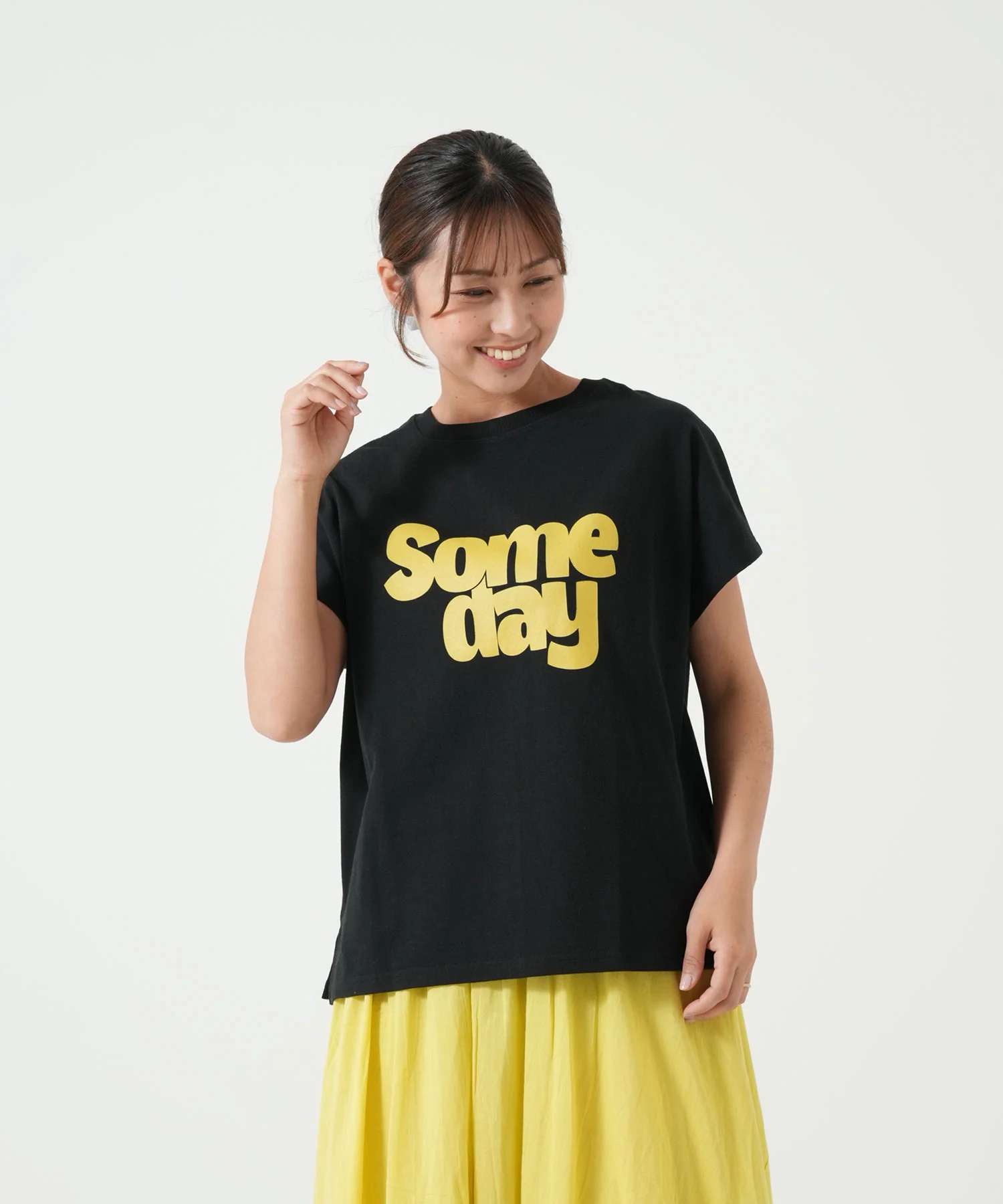 プリントワイドリブドルマンTEE - Image 7