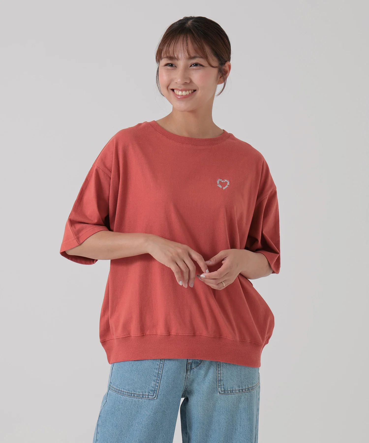 ハート刺繍TEE - Image 4