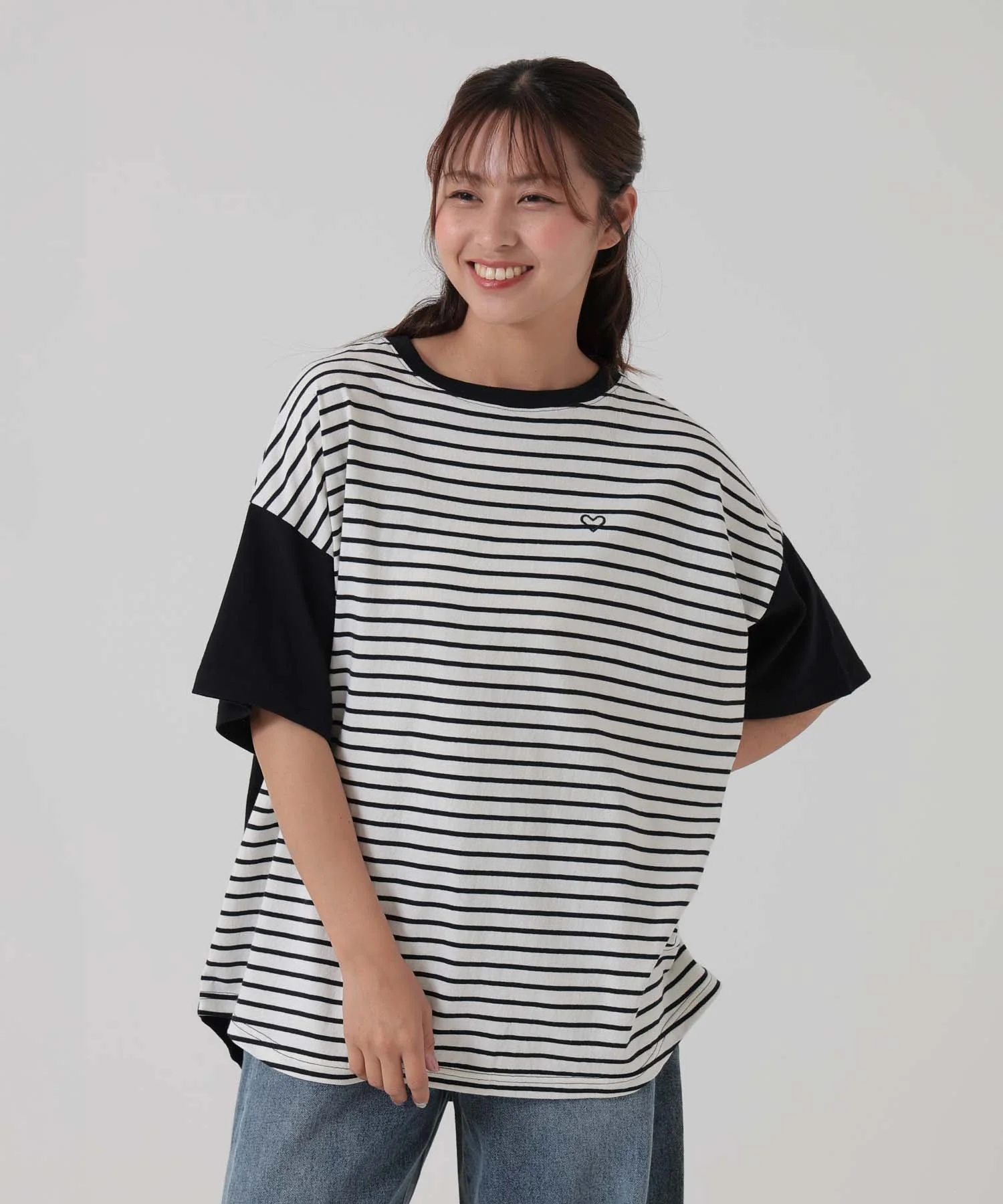 ヘムテールバックボタンチュニック - Image 10