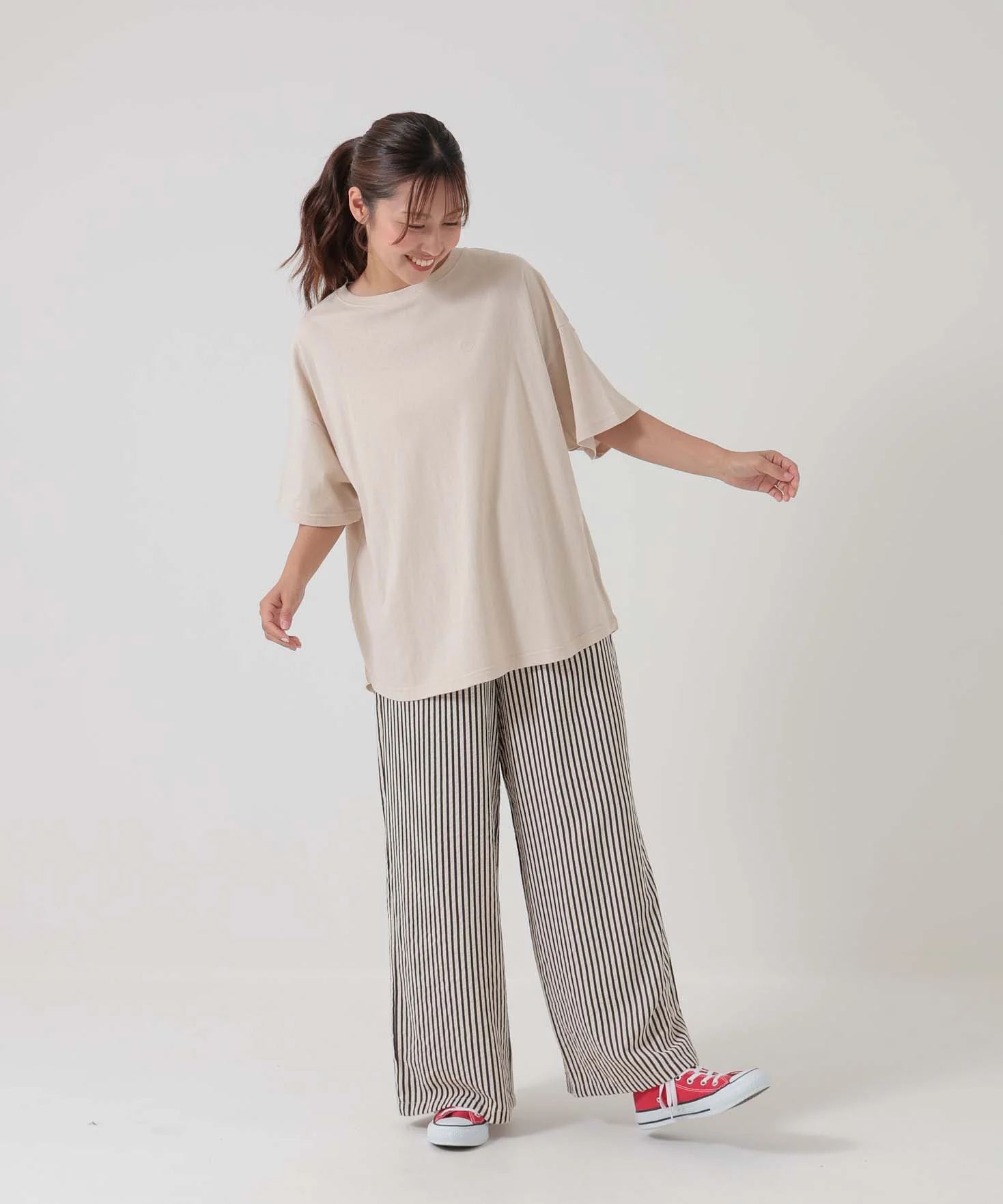 ヘムテールバックボタンチュニック - Image 13