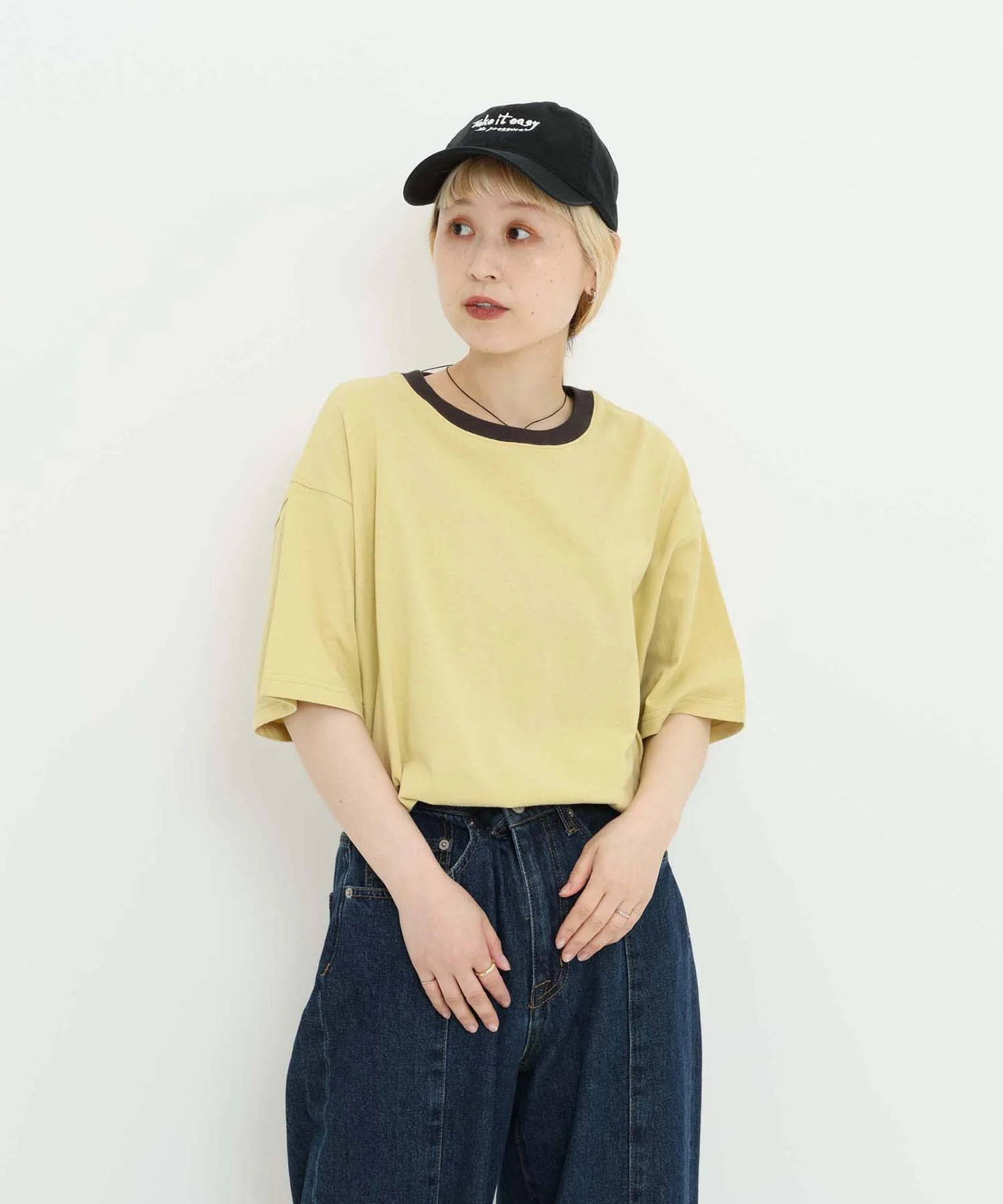 ワイドなリンガー＆ボーダーTEE - Image 22