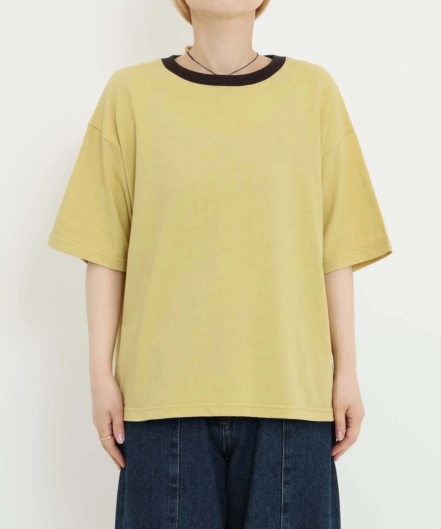 ワイドなリンガー＆ボーダーTEE - Image 66