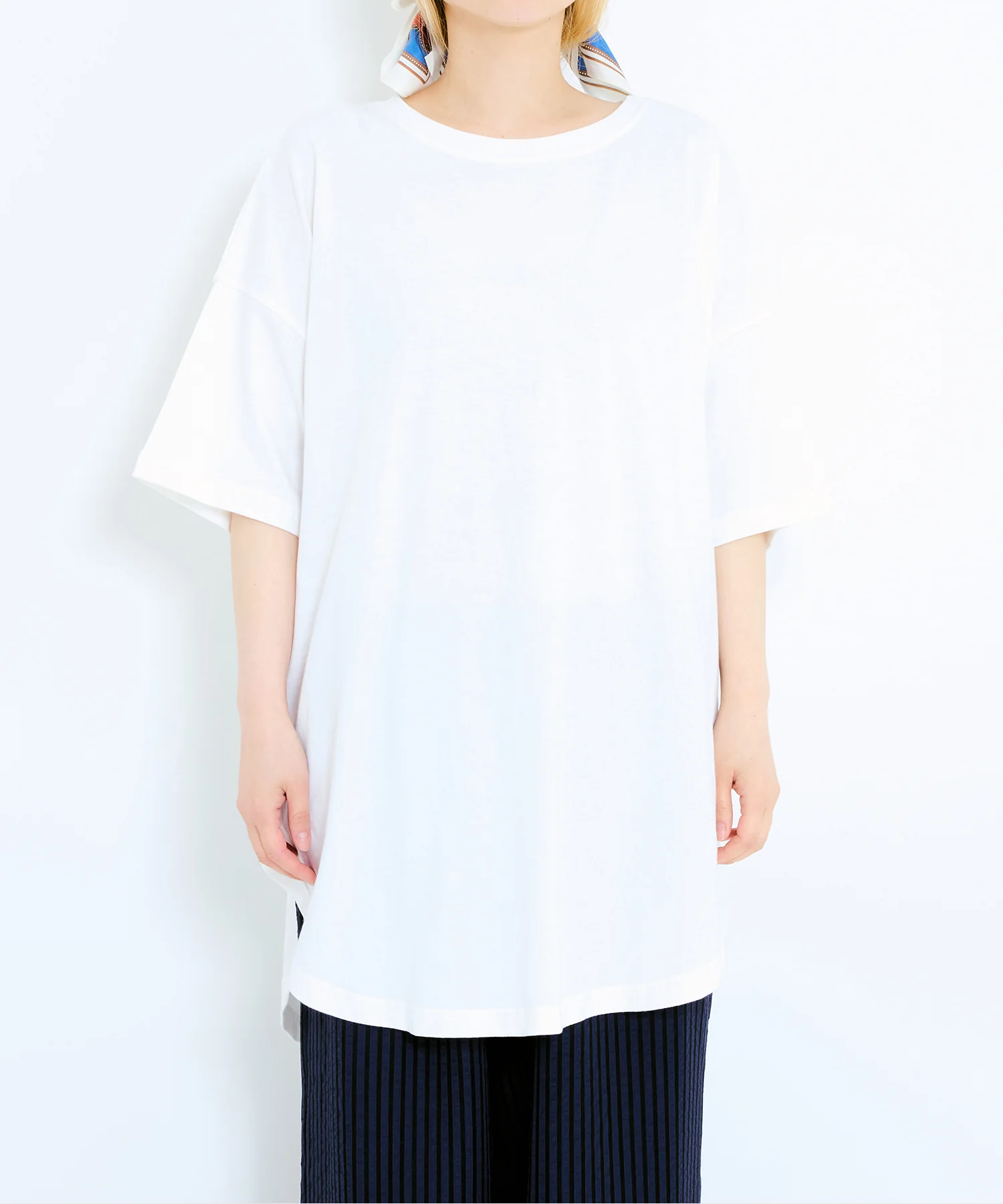 裾ラウンドビッグTEEチュニック - Image 45