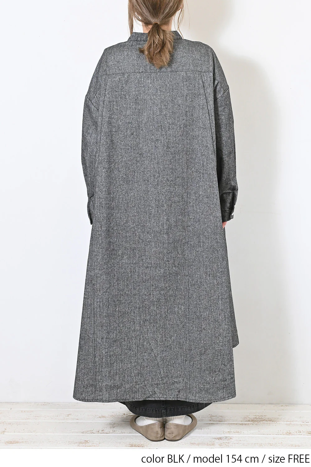 【Sorte cuff】コットンリネン起毛ワンピース - Image 10