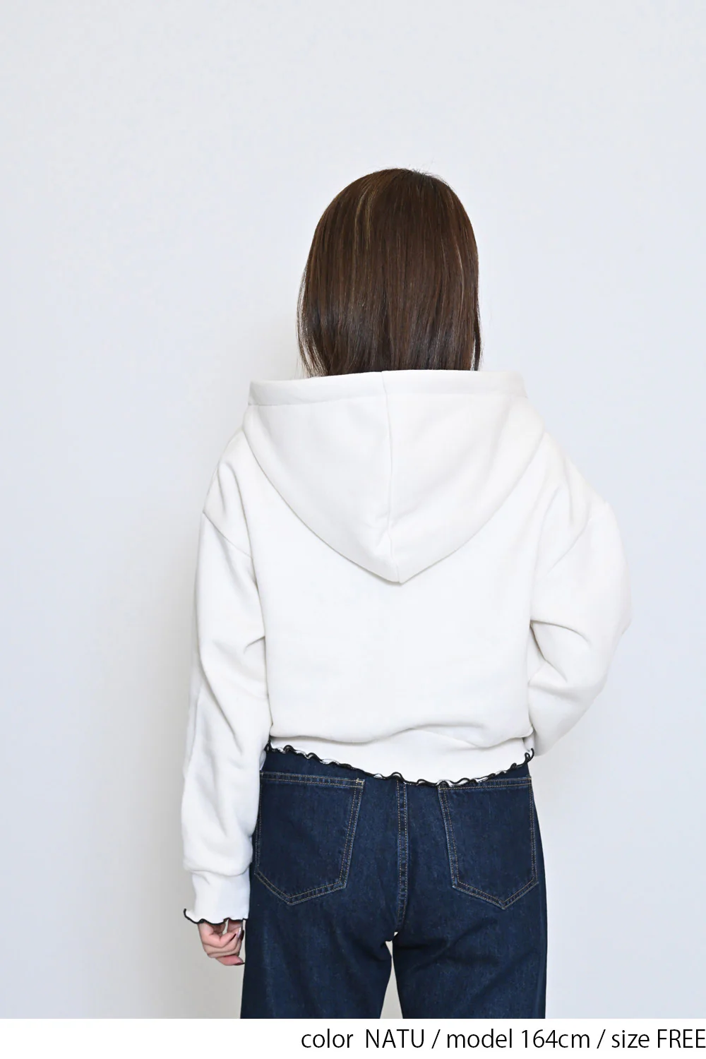 【gleam】ラインフリルパーカー - Image 9
