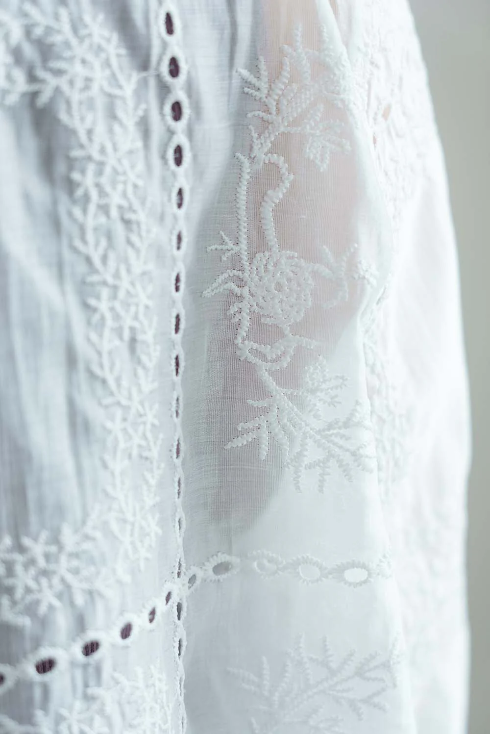 パッチワーク風総刺繍シャツジャケット - Image 20