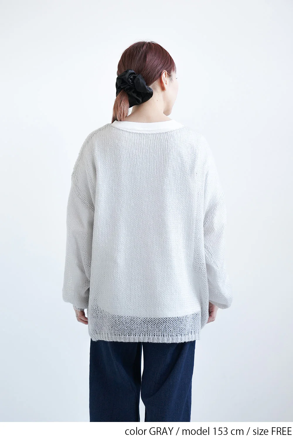モヘアタッチローゲージシアープルオーバー - Image 13