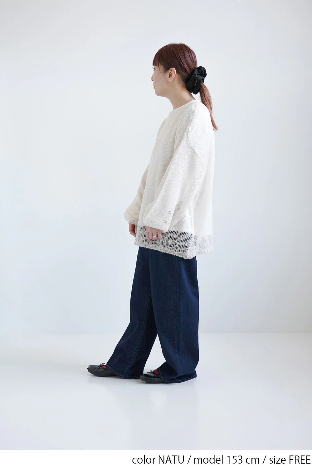 モヘアタッチローゲージシアープルオーバー - Image 6
