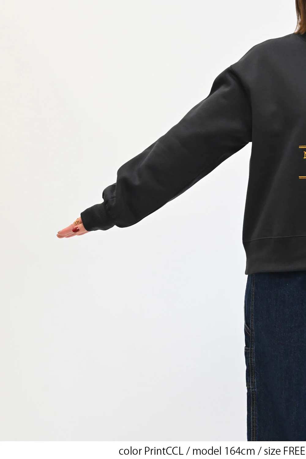裏起毛エンブレム刺繍プルオーバー - Image 18