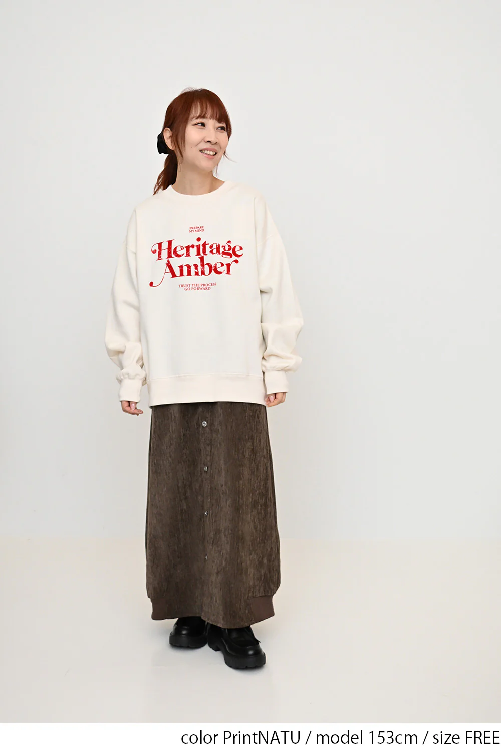 裏起毛フロッキーロゴプルオーバー - Image 10