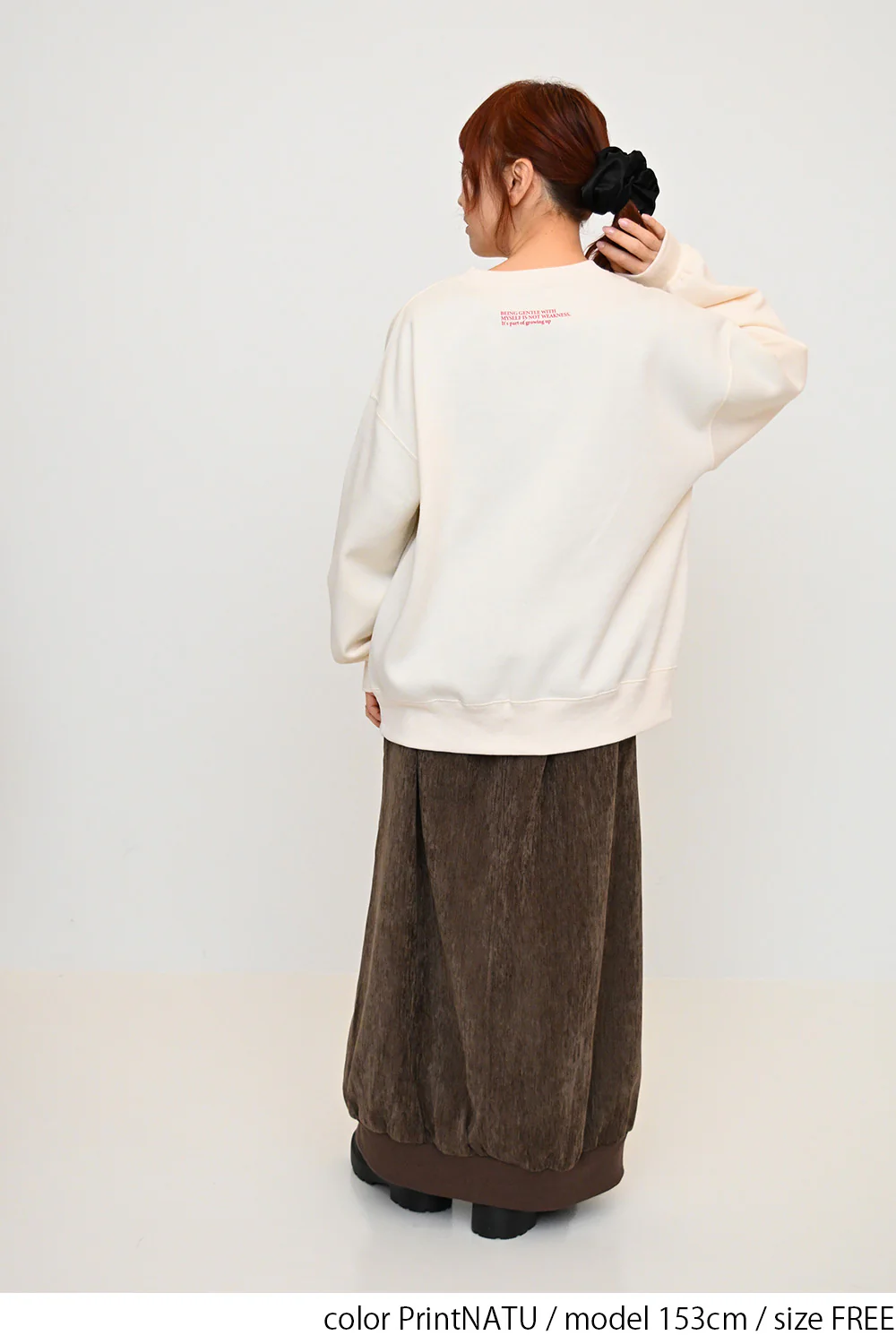 裏起毛フロッキーロゴプルオーバー - Image 12