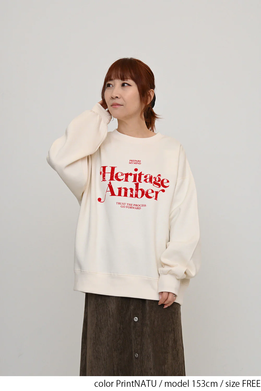 裏起毛フロッキーロゴプルオーバー - Image 13
