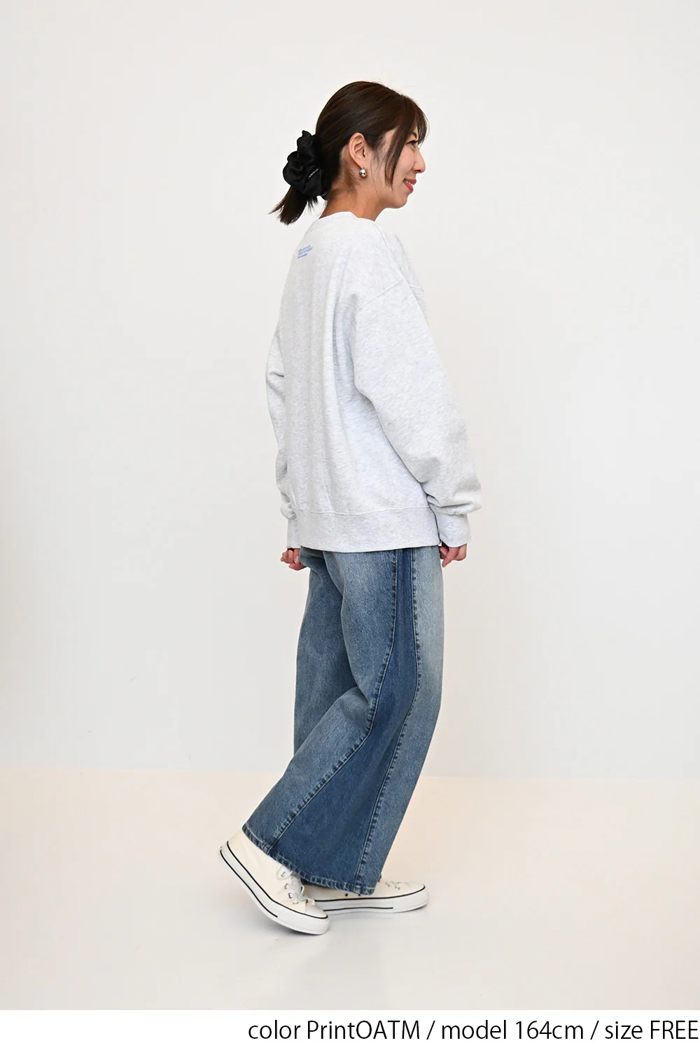 裏起毛フロッキーロゴプルオーバー - Image 5