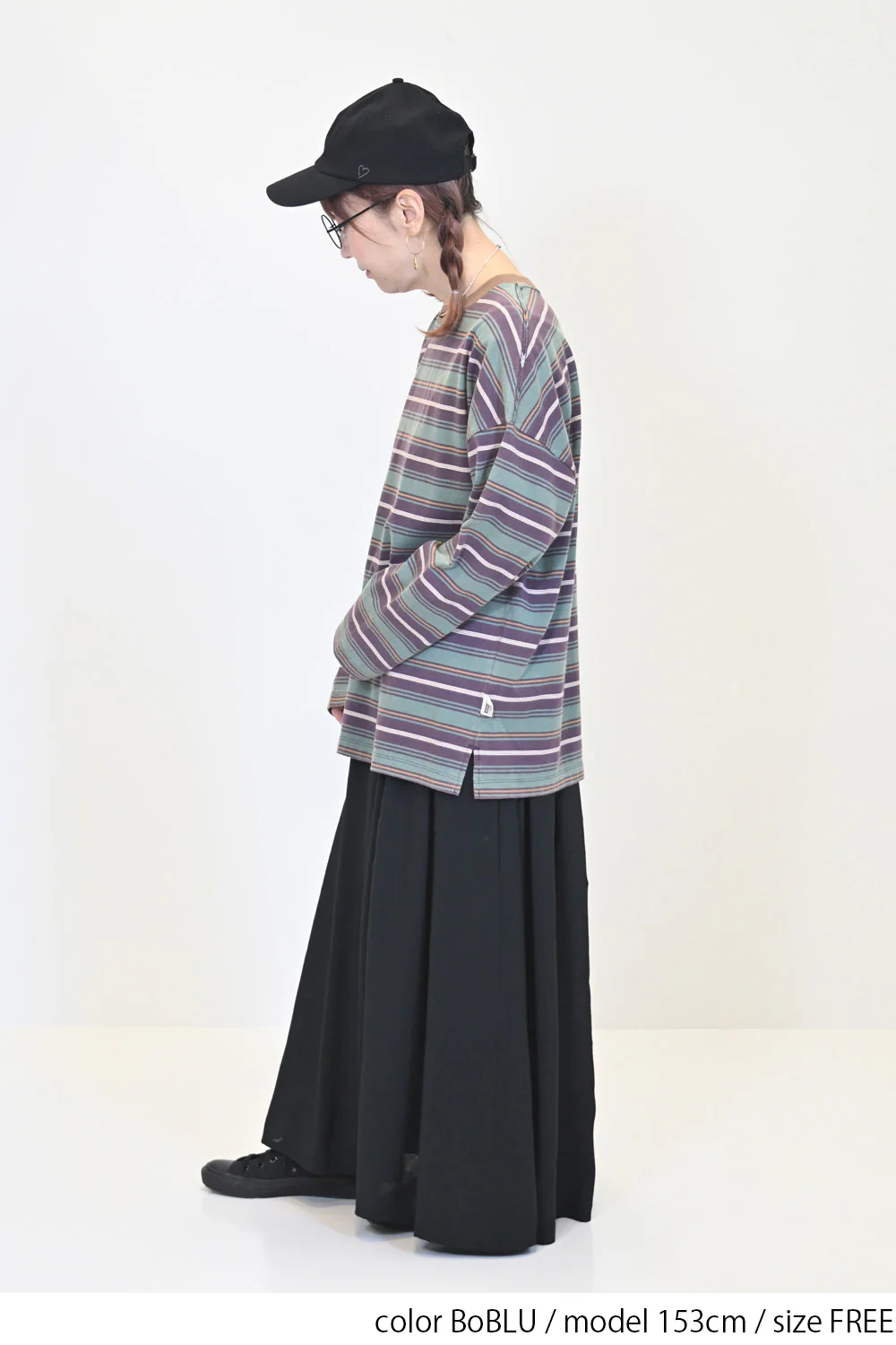 【GENTIL】マルチボーダーロンTee - Image 11