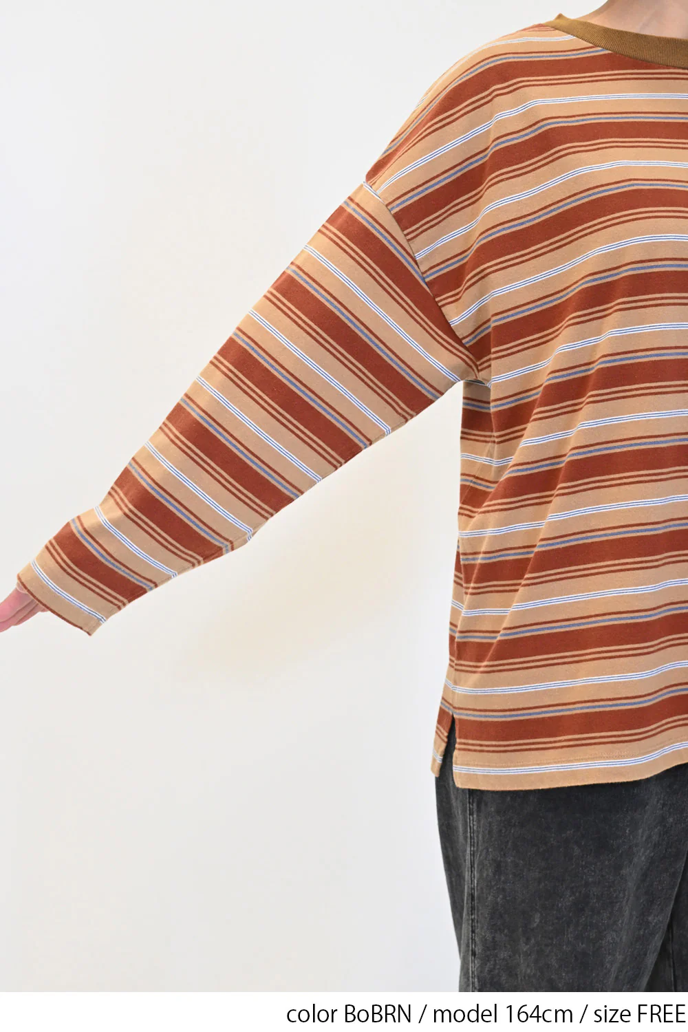 【GENTIL】マルチボーダーロンTee - Image 19