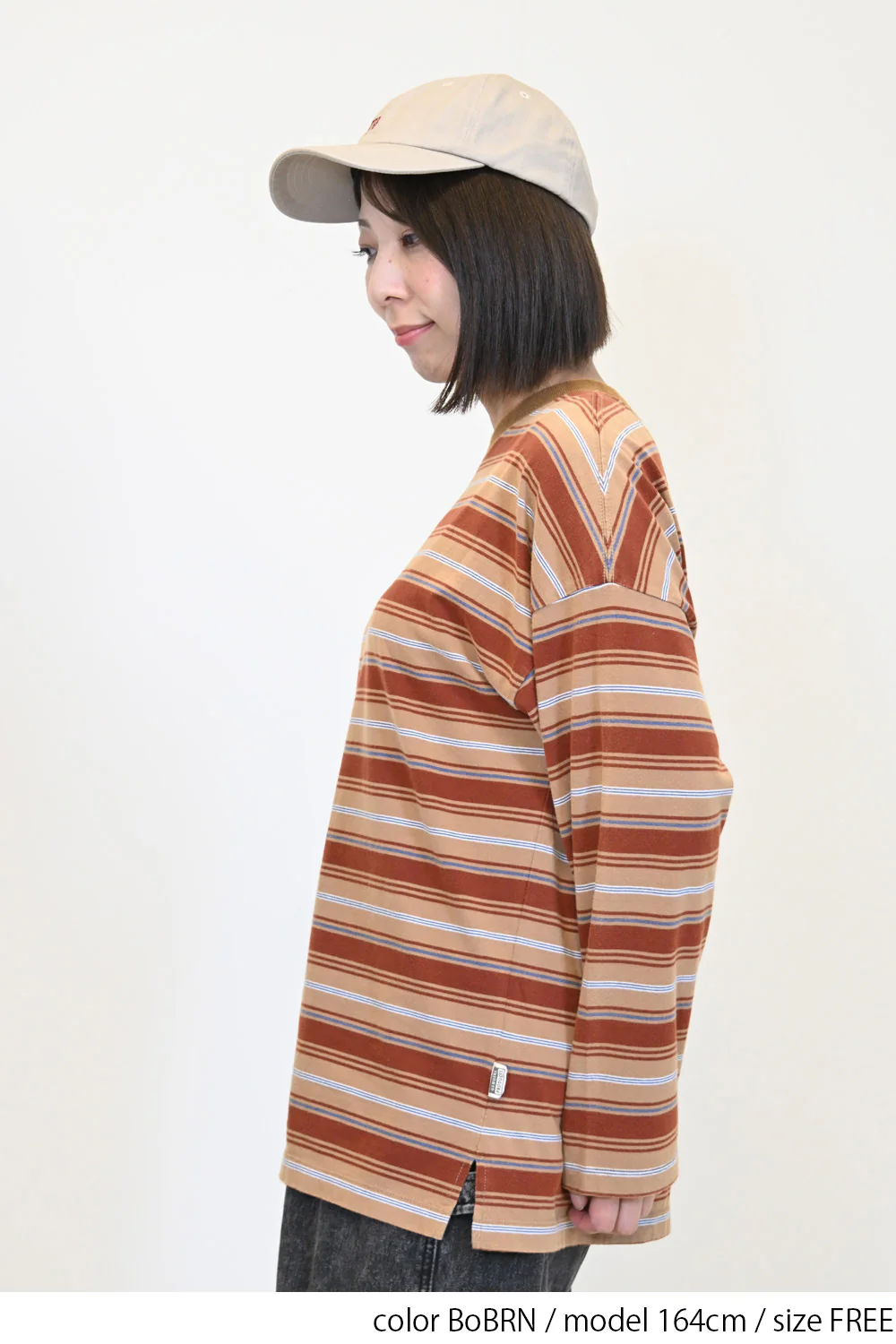 【GENTIL】マルチボーダーロンTee - Image 8
