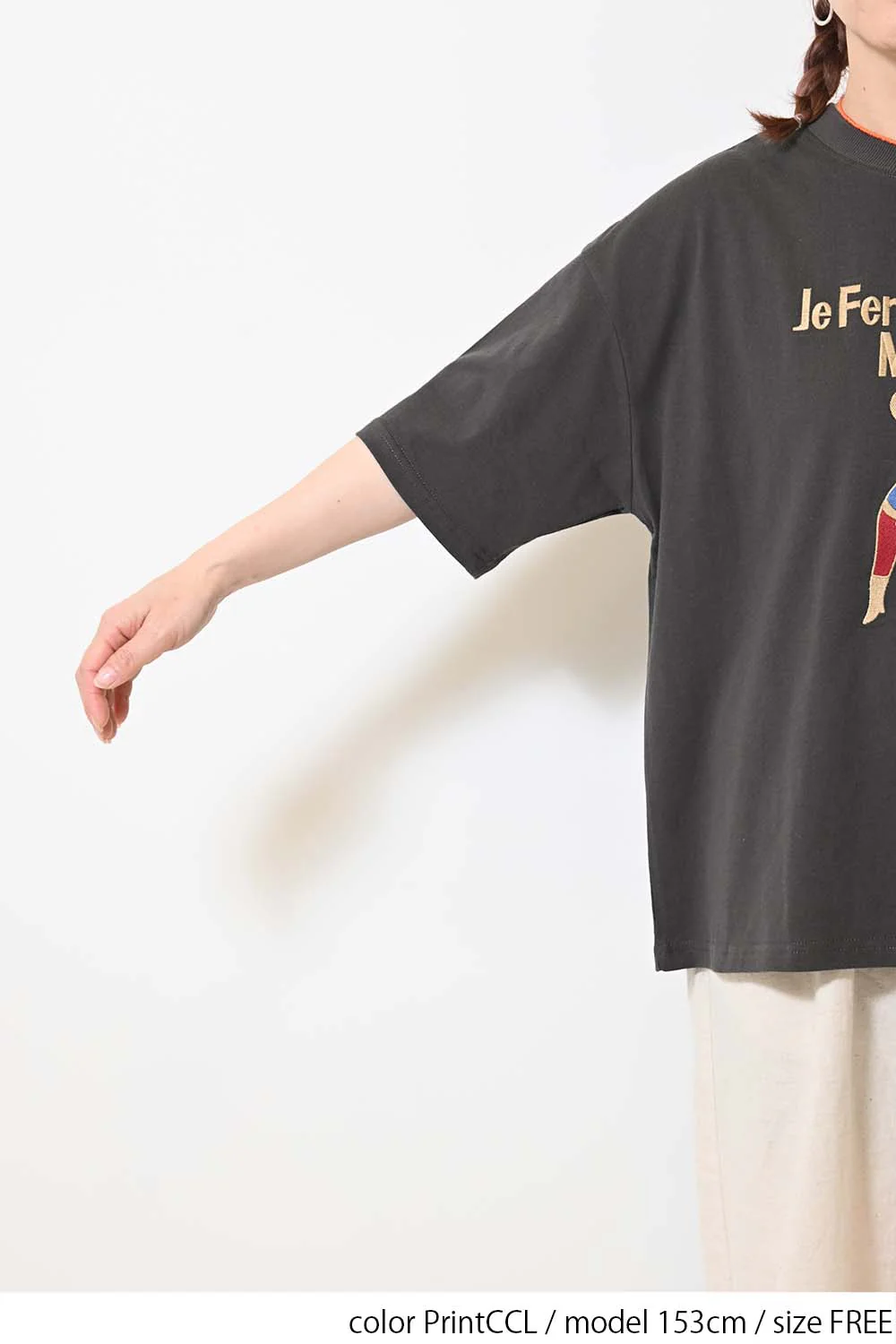 【KAKELA&TRANQUIL】レスラー刺繍TEE - Image 18