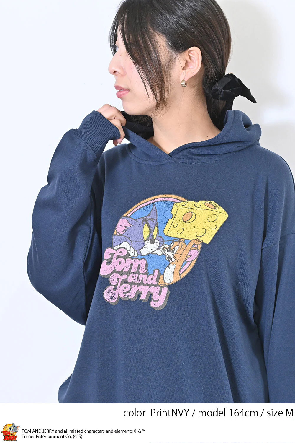 トムとジェリー裏毛ワイドプルパーカー - Image 15
