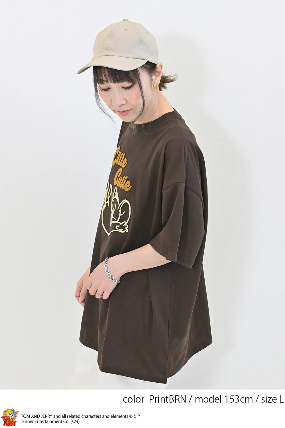 トムとジェリーハブラシ刺繍半袖TEE - Image 23