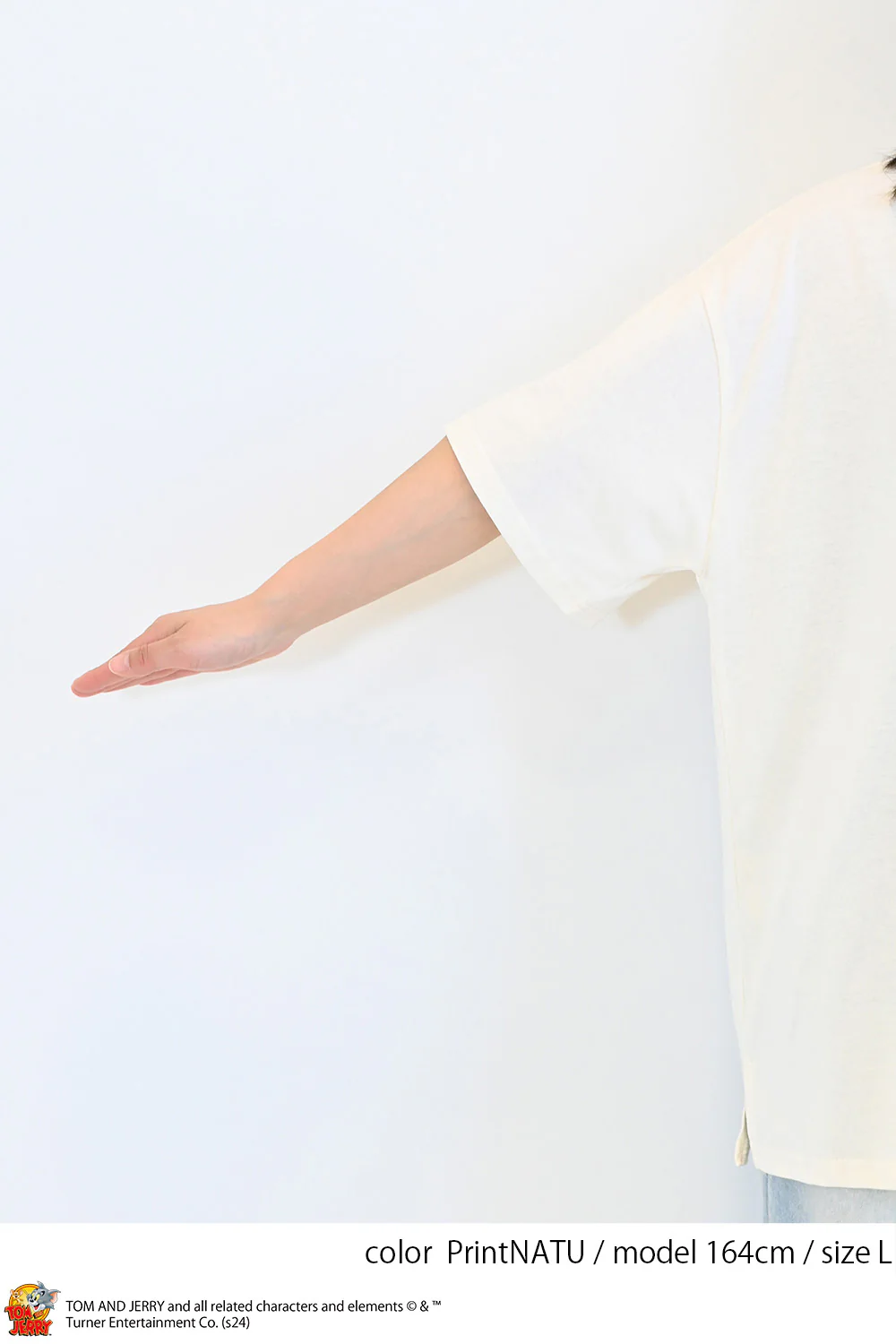 トムとジェリーハブラシ刺繍半袖TEE - Image 30