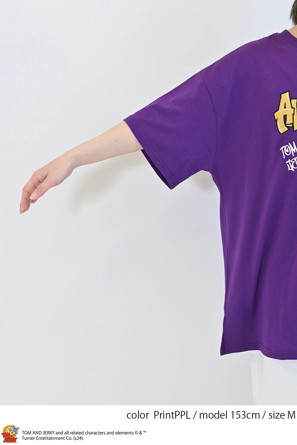 トムとジェリー総刺繍半袖TEE - Image 22