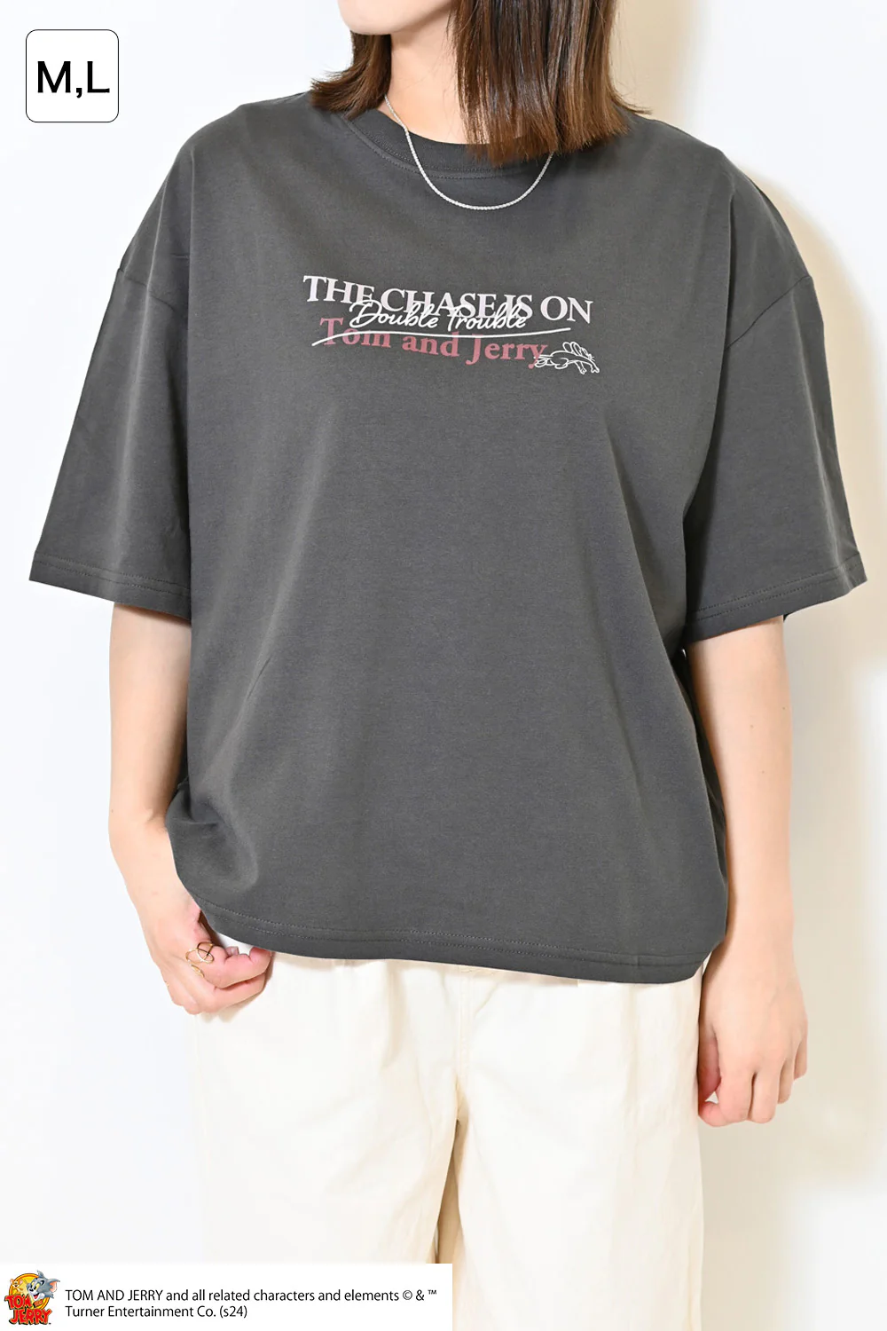 トムとジェリー天竺半袖ワイドTEE - Image 3