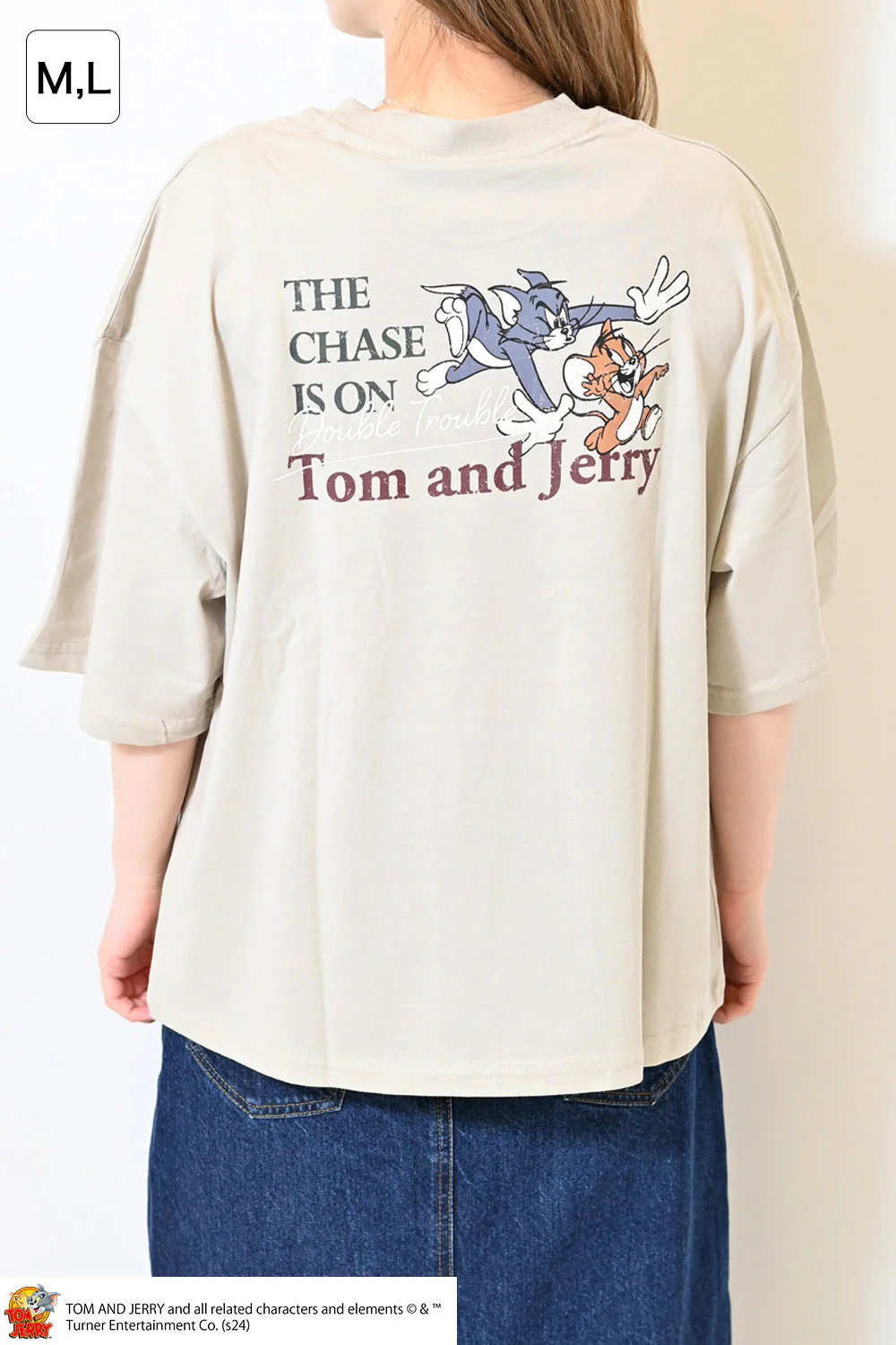 トムとジェリー天竺半袖ワイドTEE - Image 4