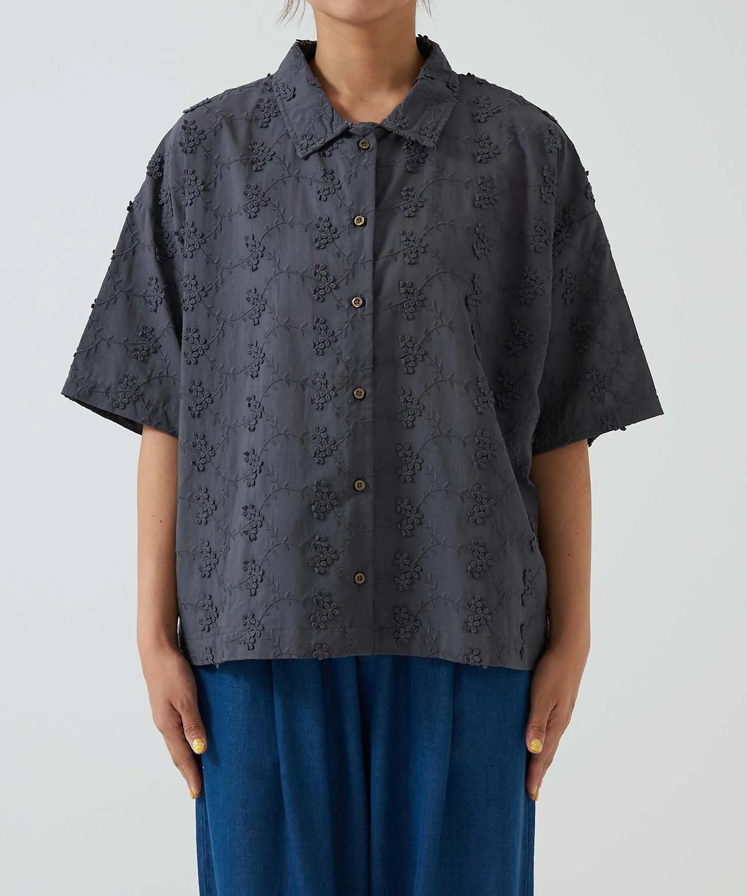 フラワーハーフスリーブシャツ - Image 29