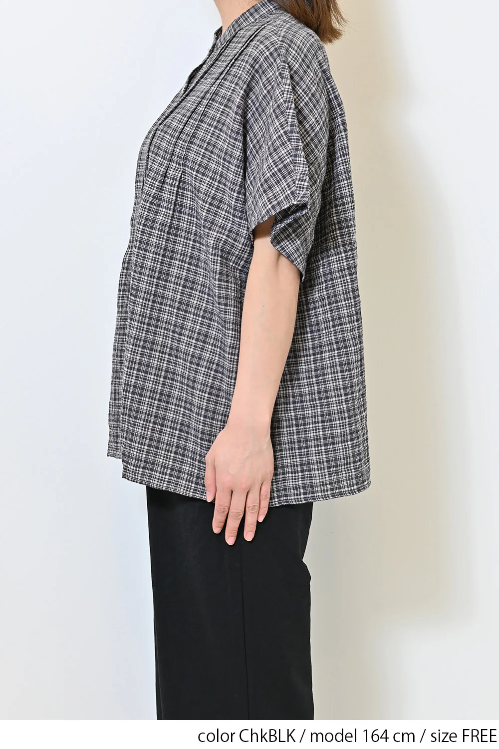 前開きピンタックブラウス - Image 19