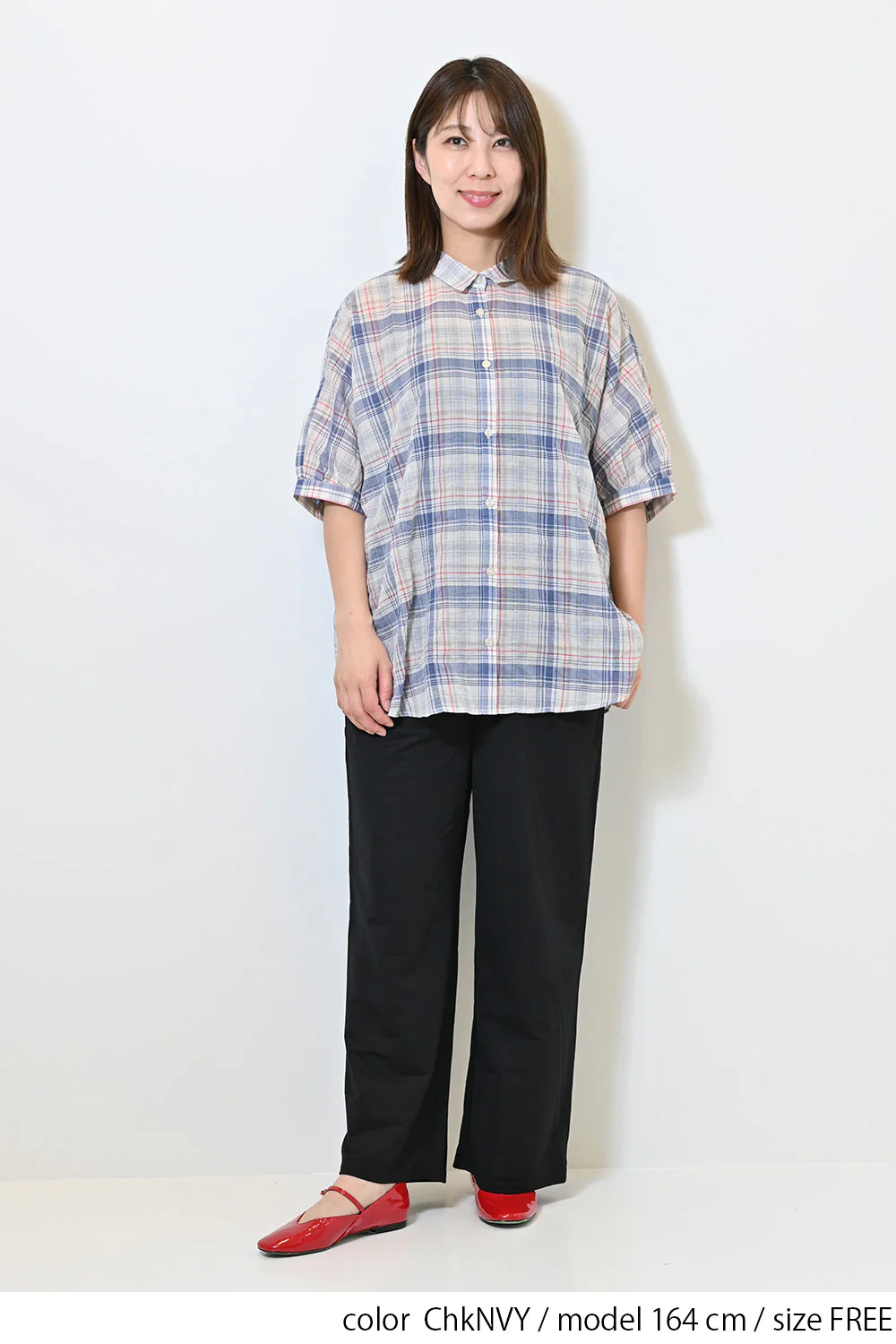 ドルマンチェックシャツ - Image 10
