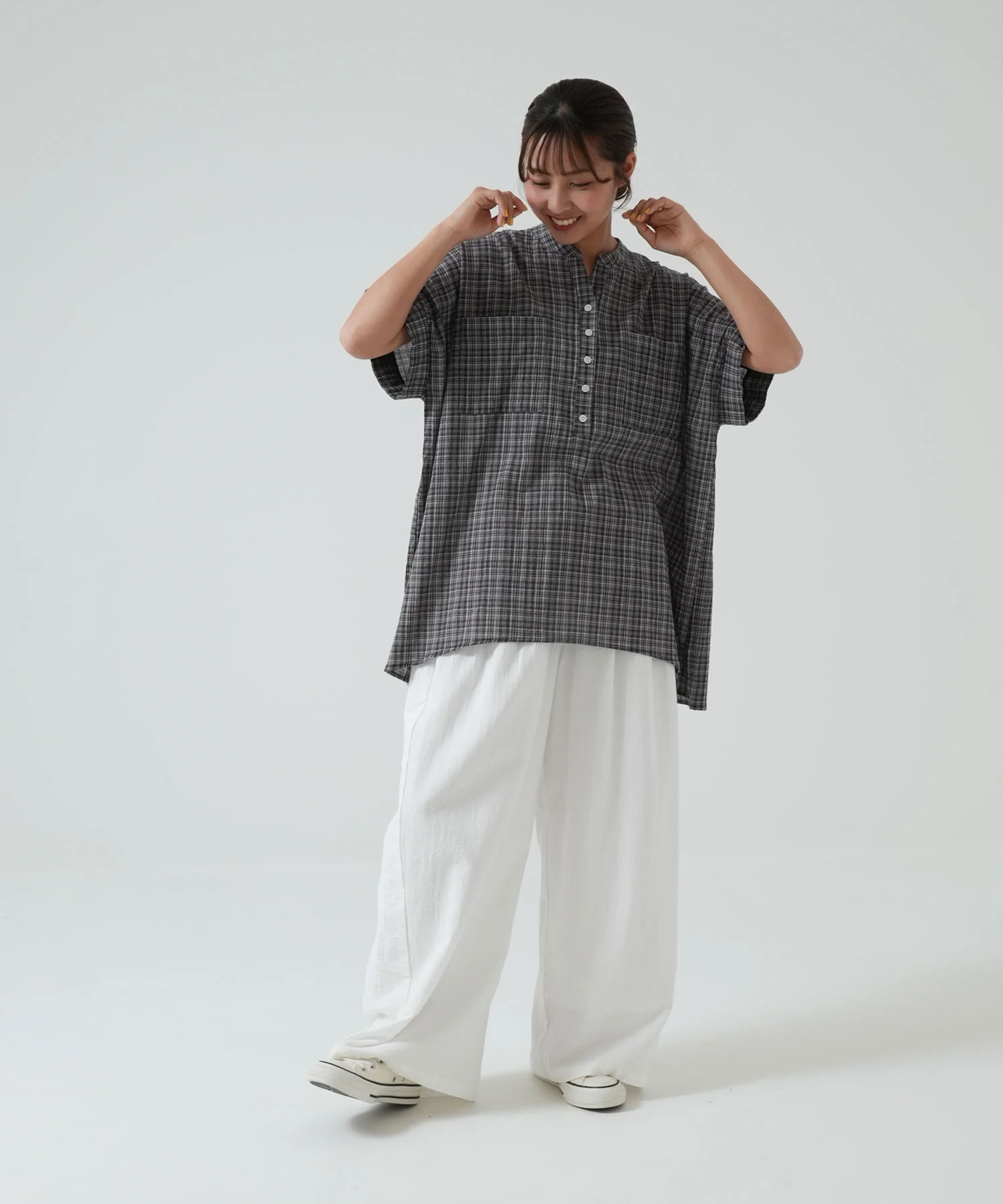 ヘンリースキッパーポケ付きチュニック - Image 11