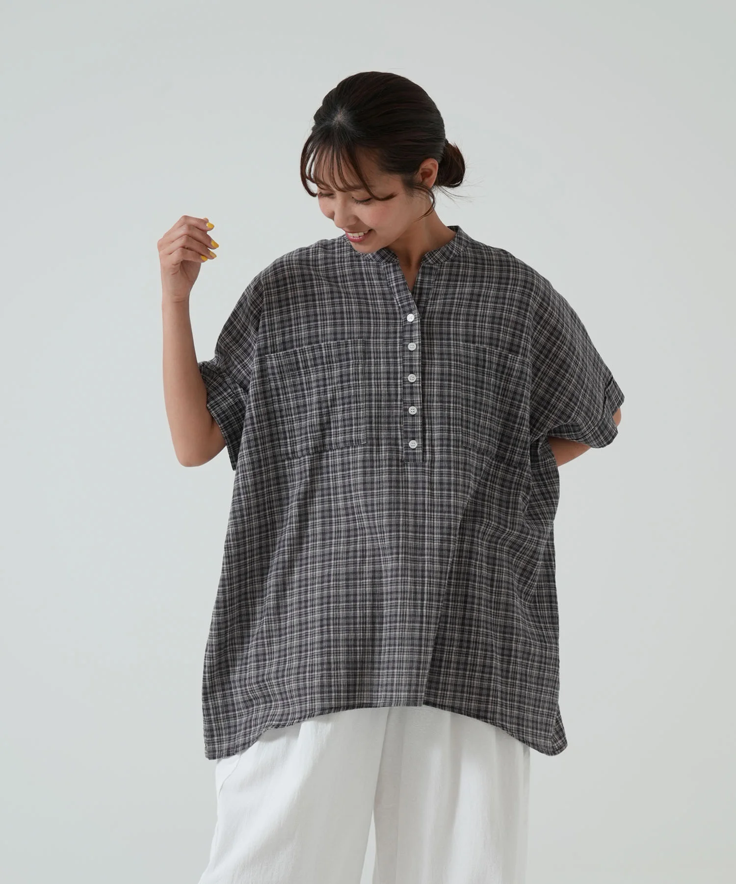 ヘンリースキッパーポケ付きチュニック - Image 7
