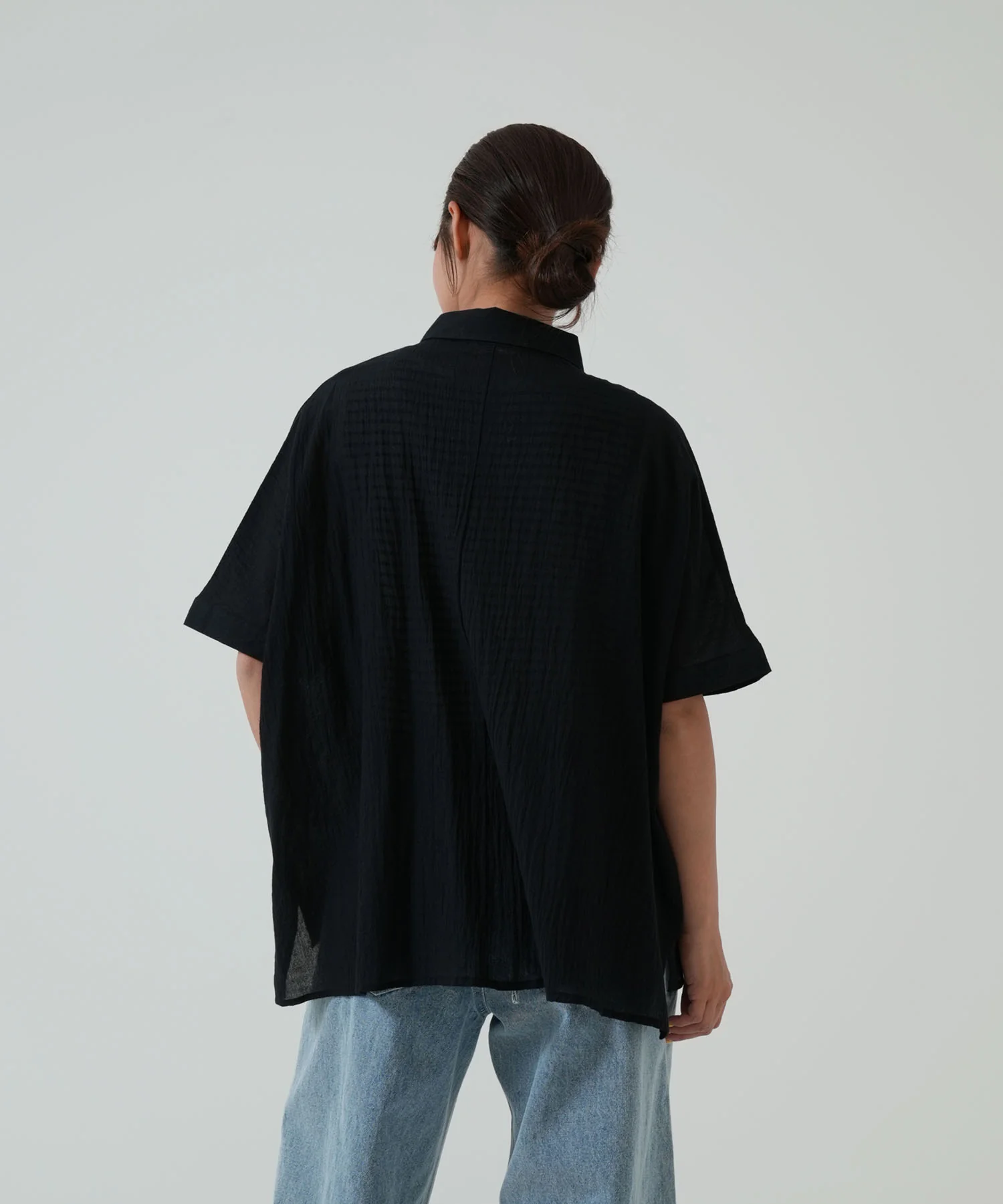前開き半袖ワイドシャツ - Image 14