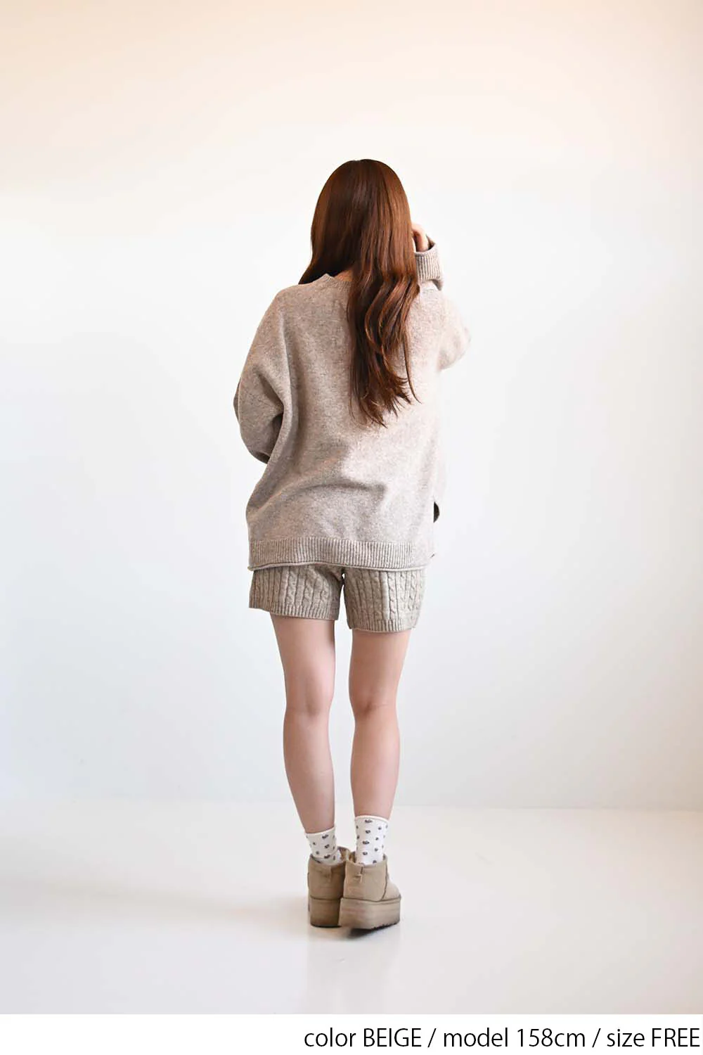 アルパカタッチケーブルショートパンツ - Image 6