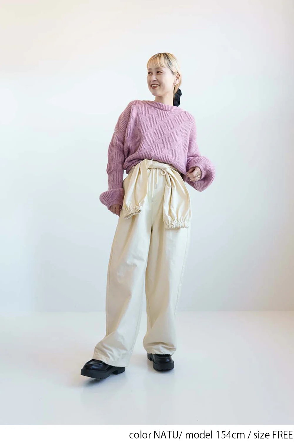 ウエスト巻きジョガーパンツ - Image 18
