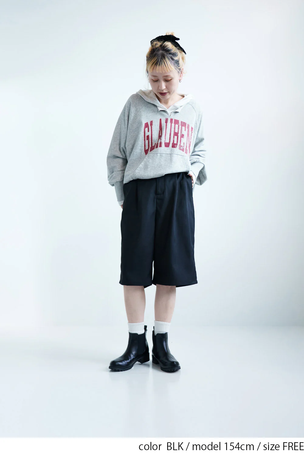 タックハーフパンツ - Image 3
