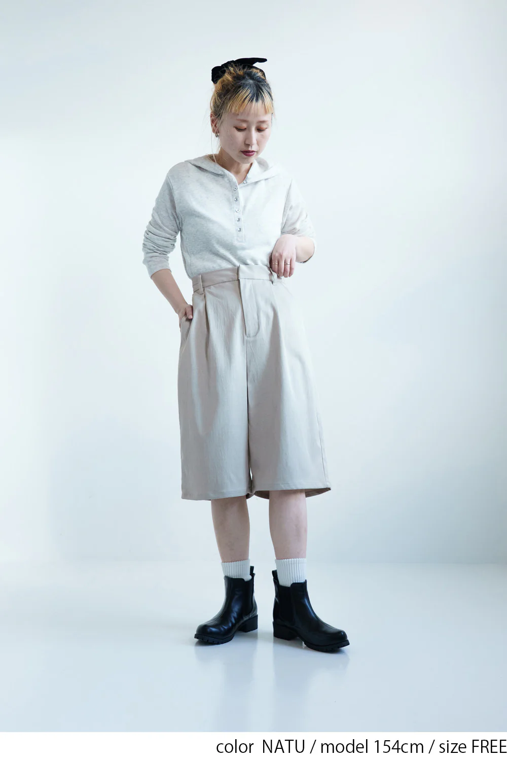 タックハーフパンツ - Image 9