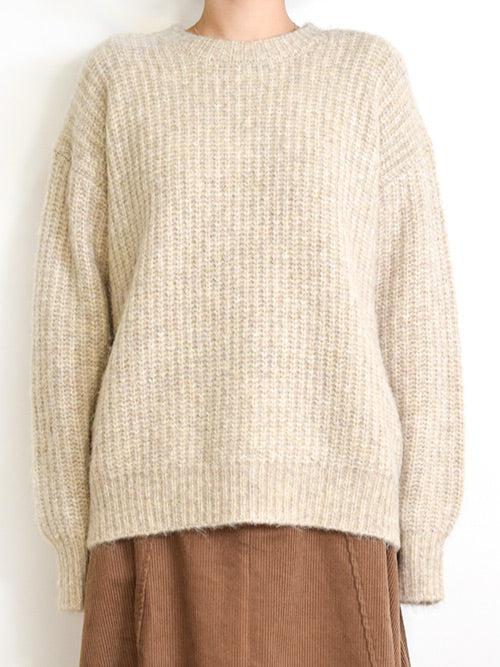 畦編みゆったりプルオーバー - Image 10